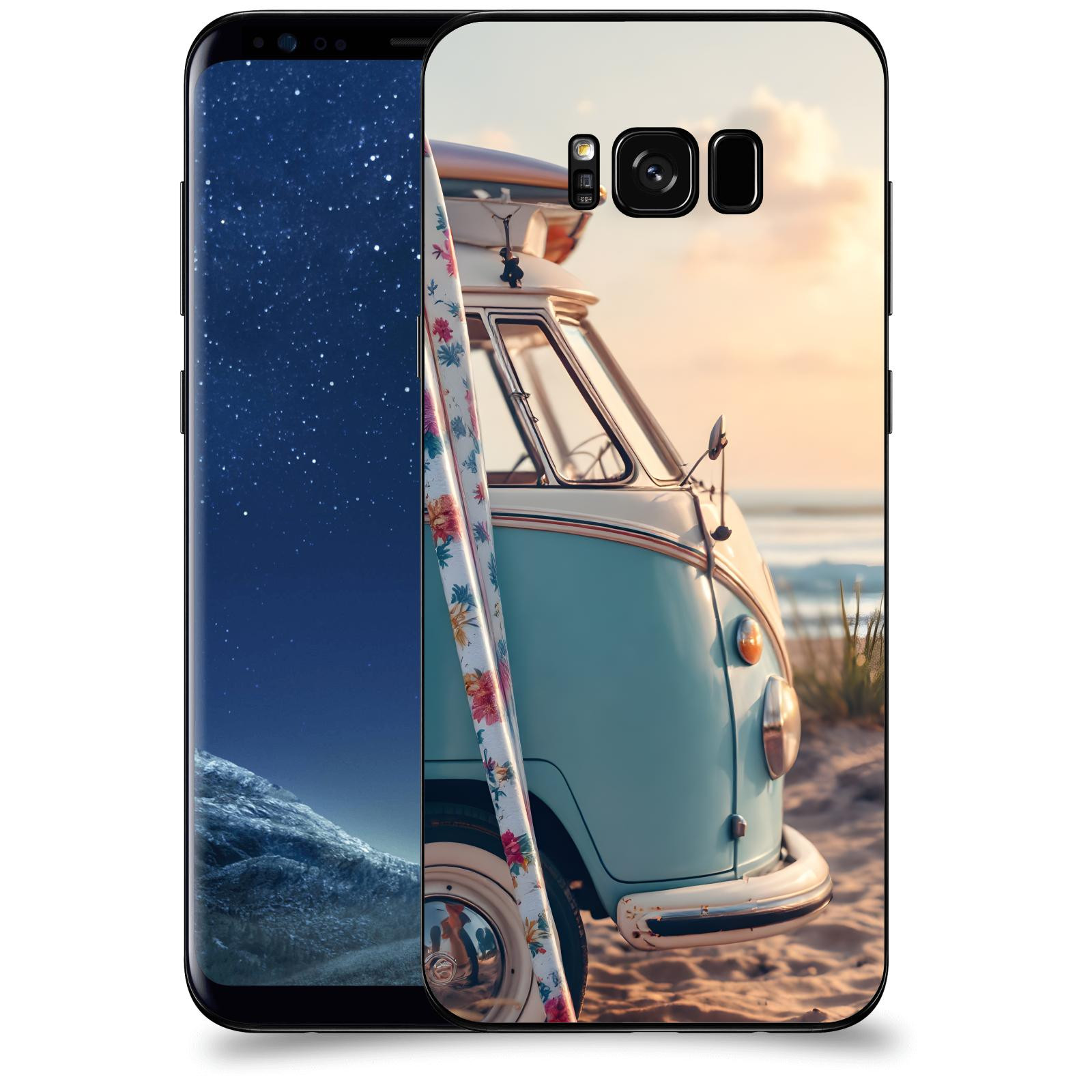 ACOVER Kryt na mobil Samsung Galaxy S8+ G955F - Retro Bus 2