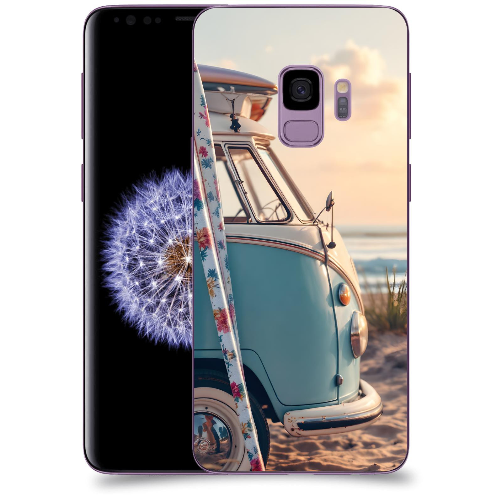 ACOVER Kryt na mobil Samsung Galaxy S9 G960F - Retro Bus 2