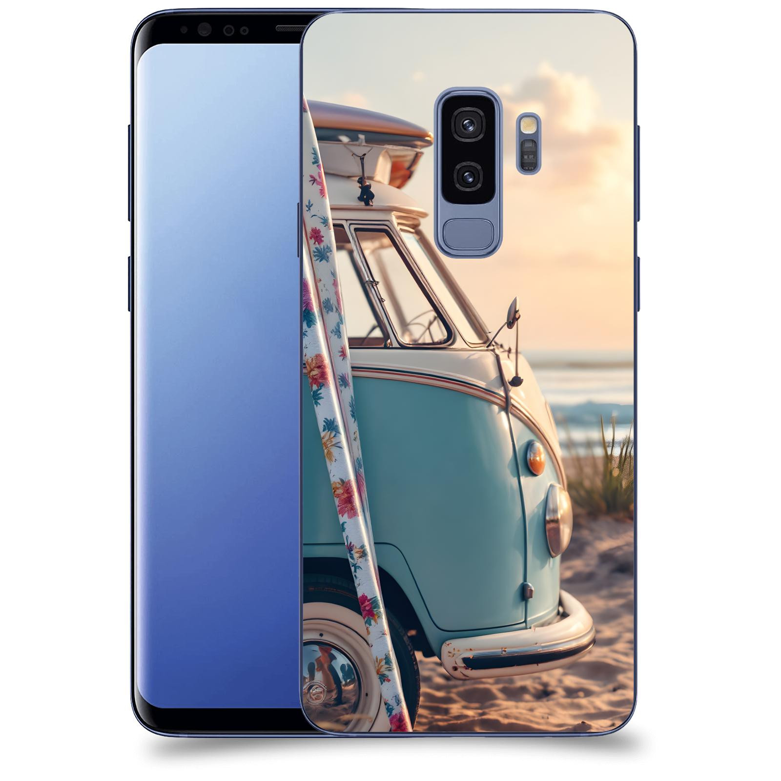 ACOVER Kryt na mobil Samsung Galaxy S9 Plus G965F - Retro Bus 2