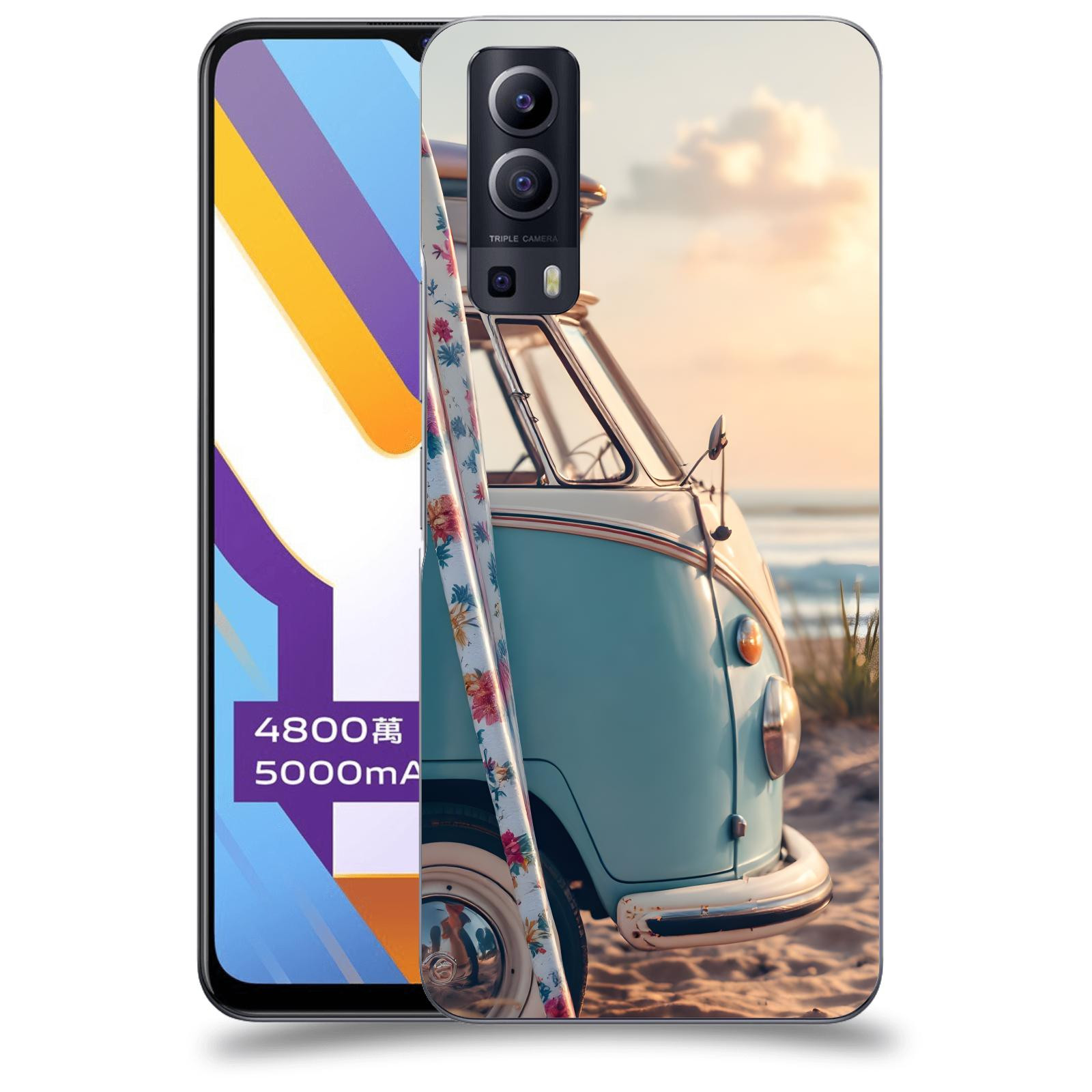 ACOVER Kryt na mobil Vivo Y52 5G - Retro Bus 2