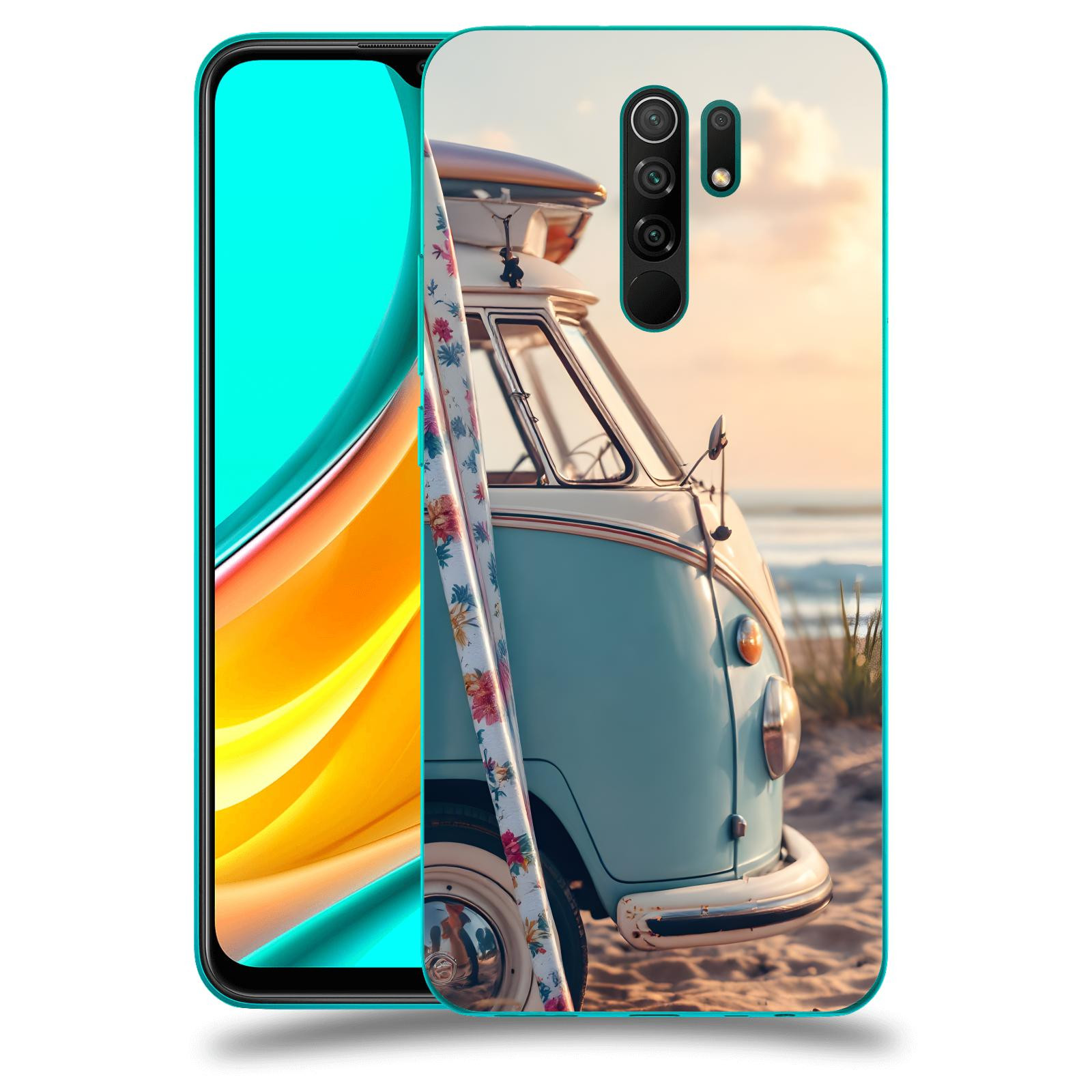 ACOVER Kryt na mobil Xiaomi Mi 9 - Retro Bus 2