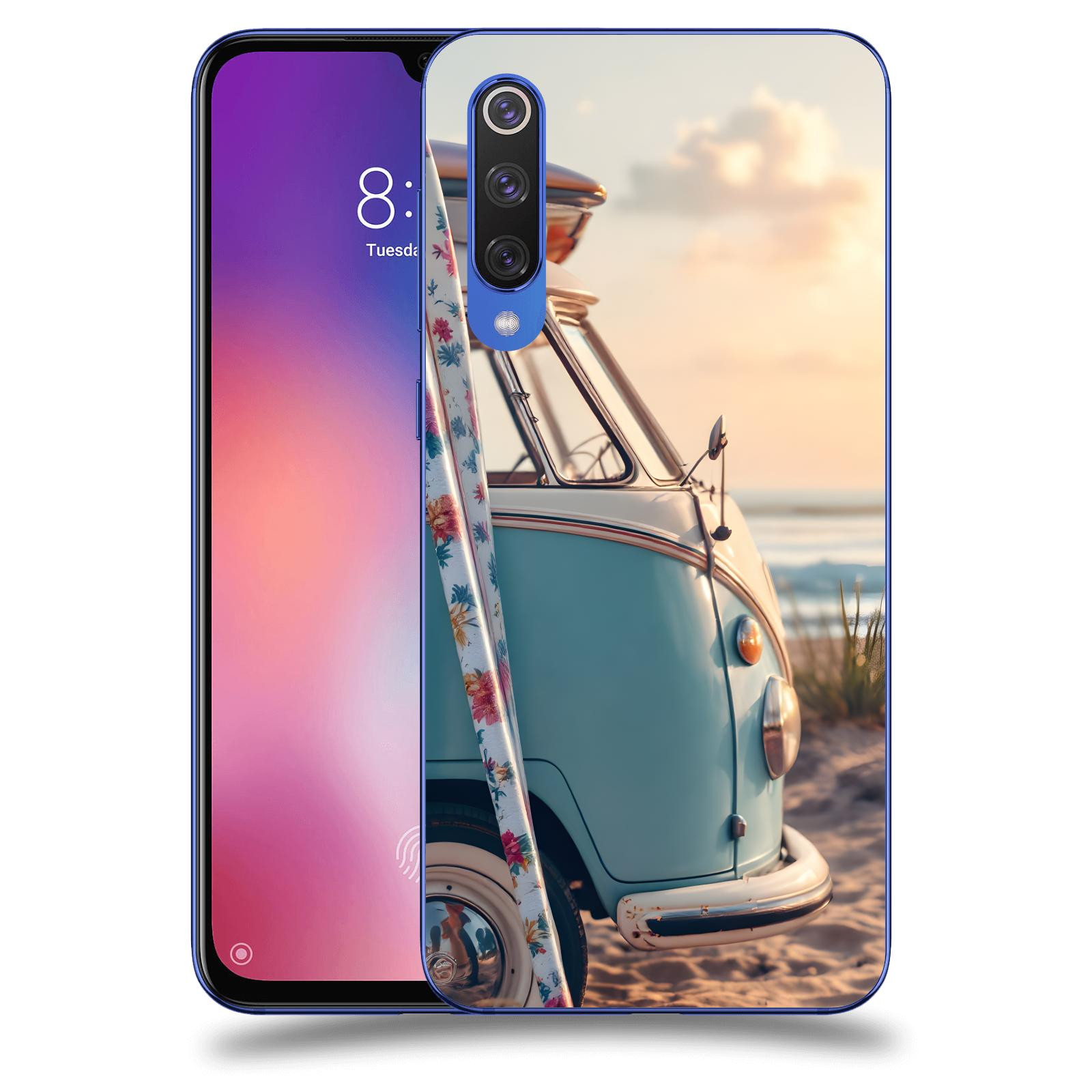 ACOVER Kryt na mobil Xiaomi Mi 9 SE - Retro Bus 2