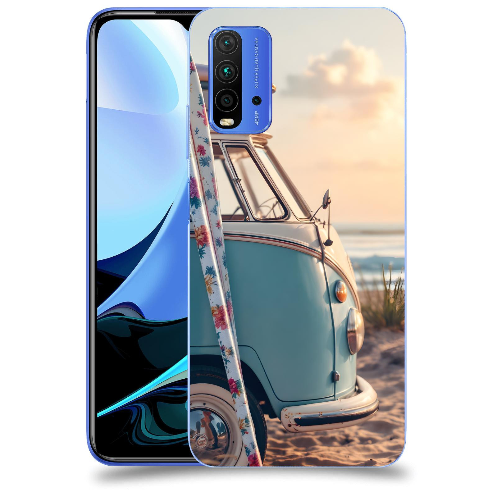 ACOVER Kryt na mobil Xiaomi Mi 9T (Pro) - Retro Bus 2