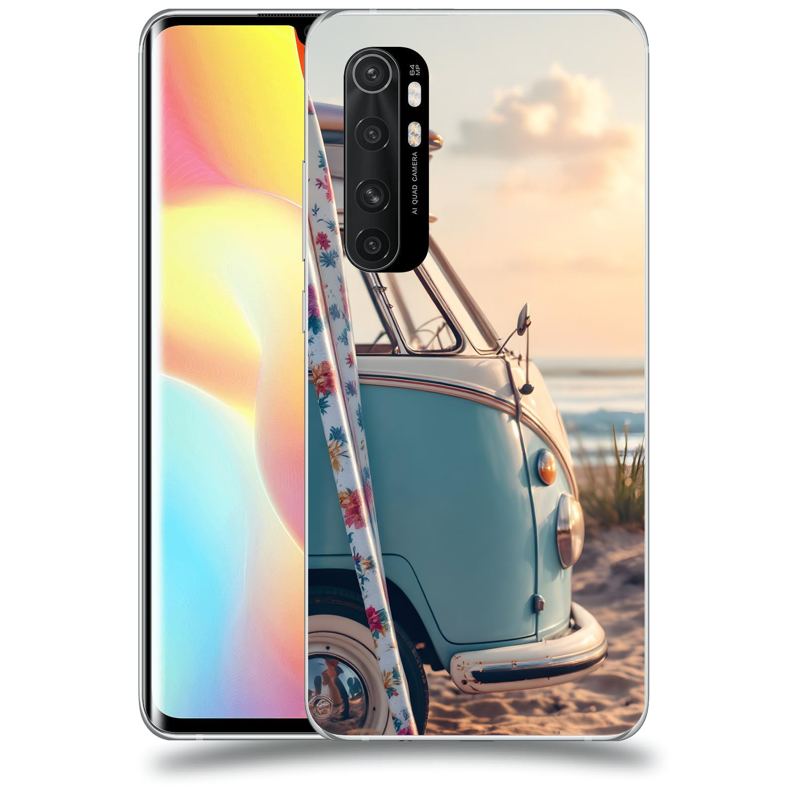 ACOVER Kryt na mobil Xiaomi Mi Note 10 Lite - Retro Bus 2
