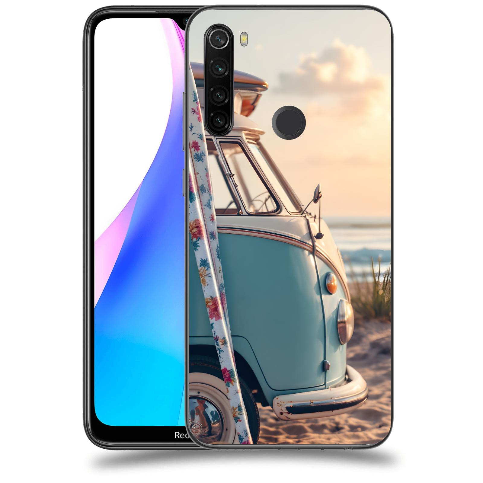 ACOVER Kryt na mobil Xiaomi Redmi Note 8T - Retro Bus 2