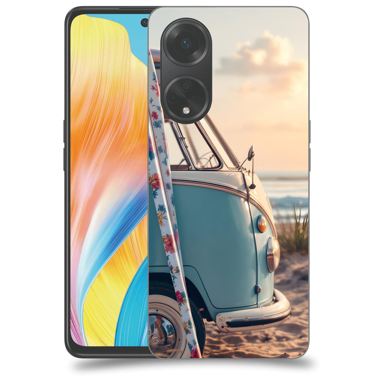 ACOVER Kryt na mobil OPPO A98 5G - Retro Bus 2