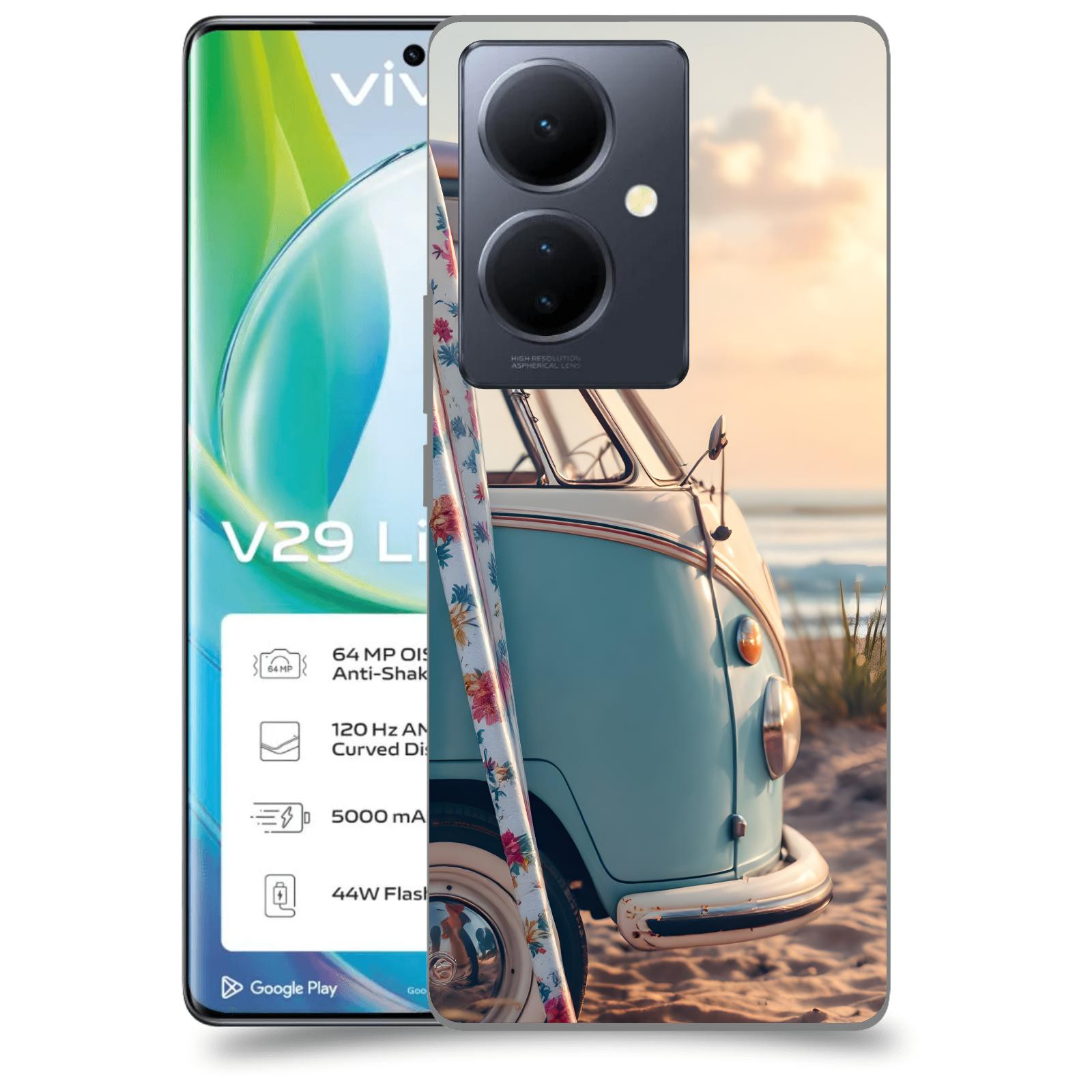 ACOVER Kryt na mobil VIVO V29 Lite 5G - Retro Bus 2