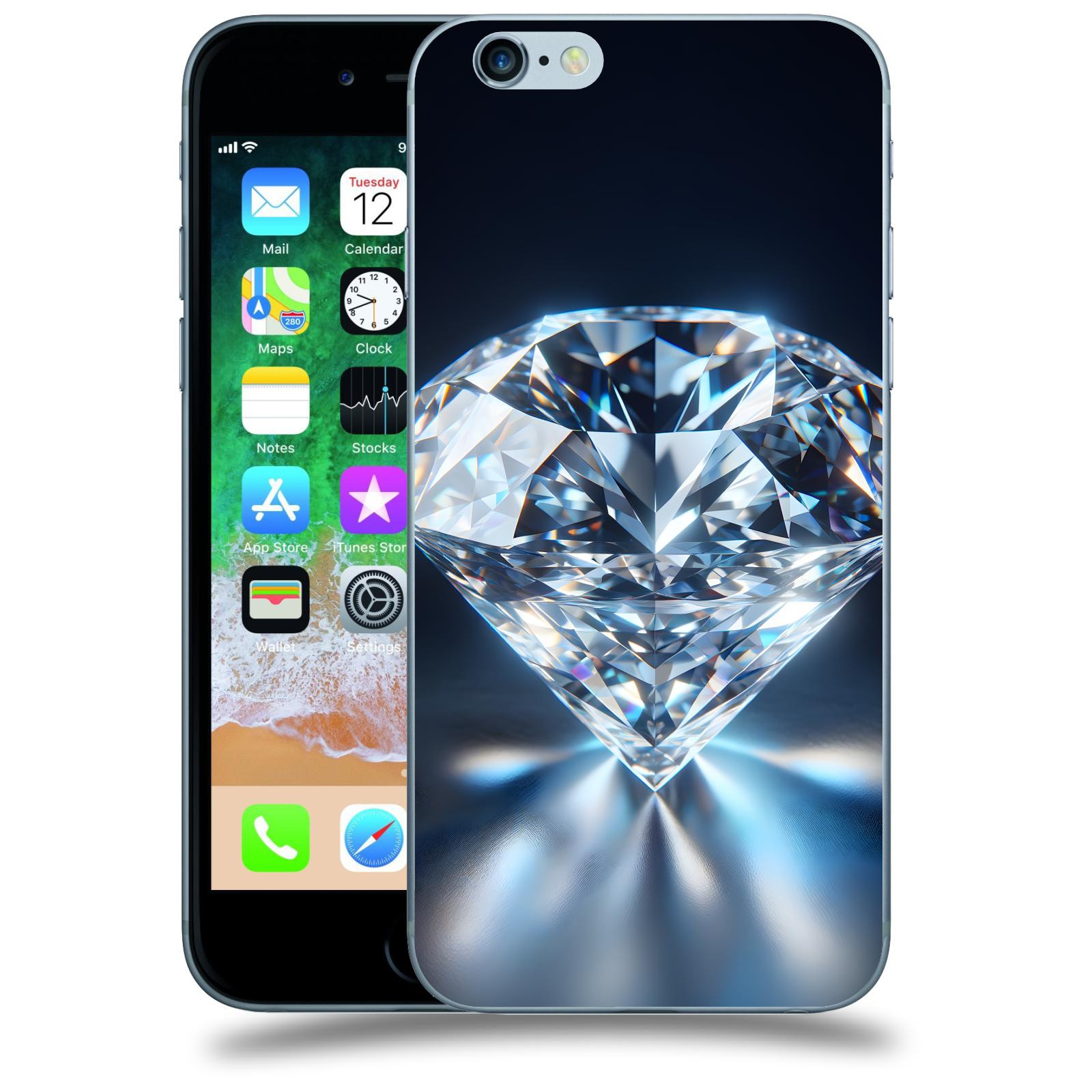 ACOVER Kryt na mobil Apple iPhone 6/6S - Diamond