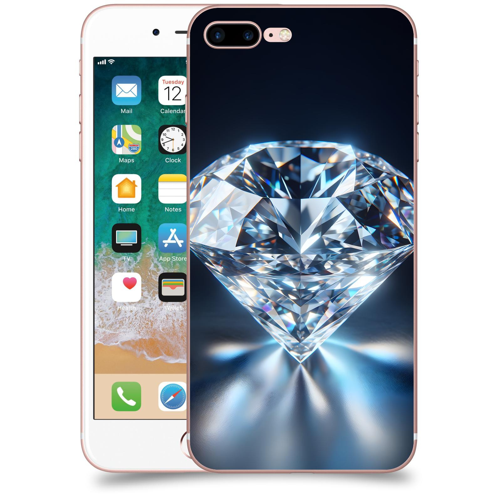 ACOVER Kryt na mobil Apple iPhone 7 Plus - Diamond