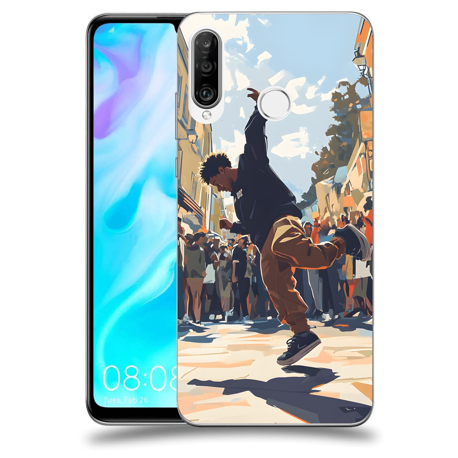 ACOVER Kryt na mobil Huawei P30 Lite - Dance on the street