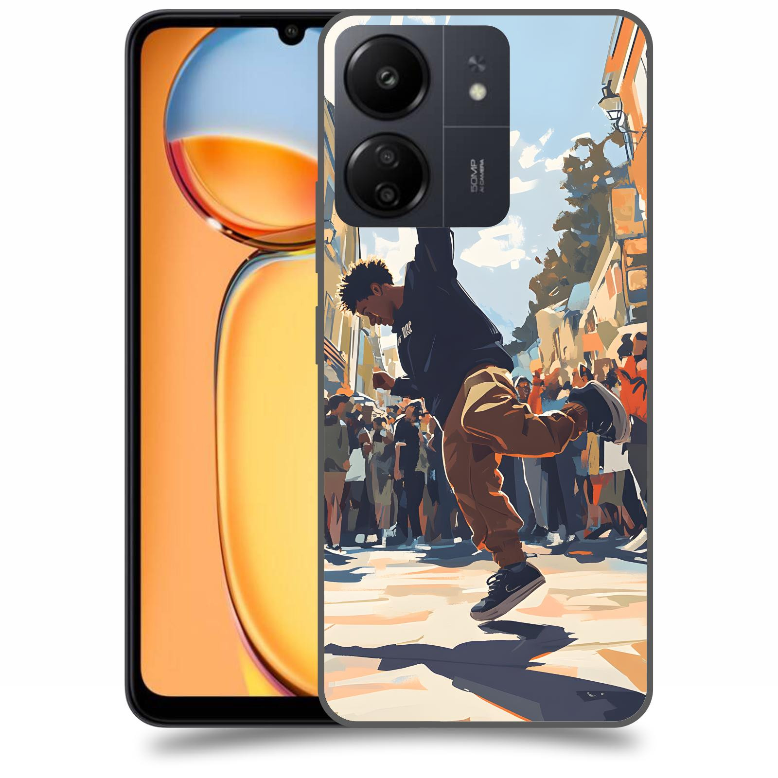 ACOVER Kryt na mobil Xiaomi Redmi 13C  Dance on the street