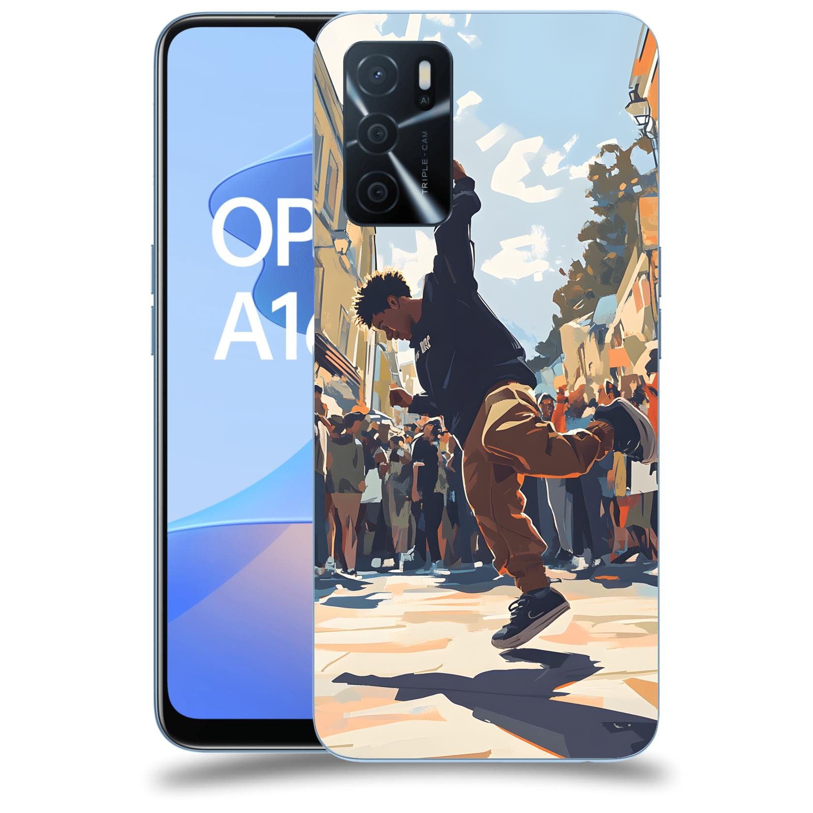 ACOVER Kryt na mobil OPPO A16s - Dance on the street