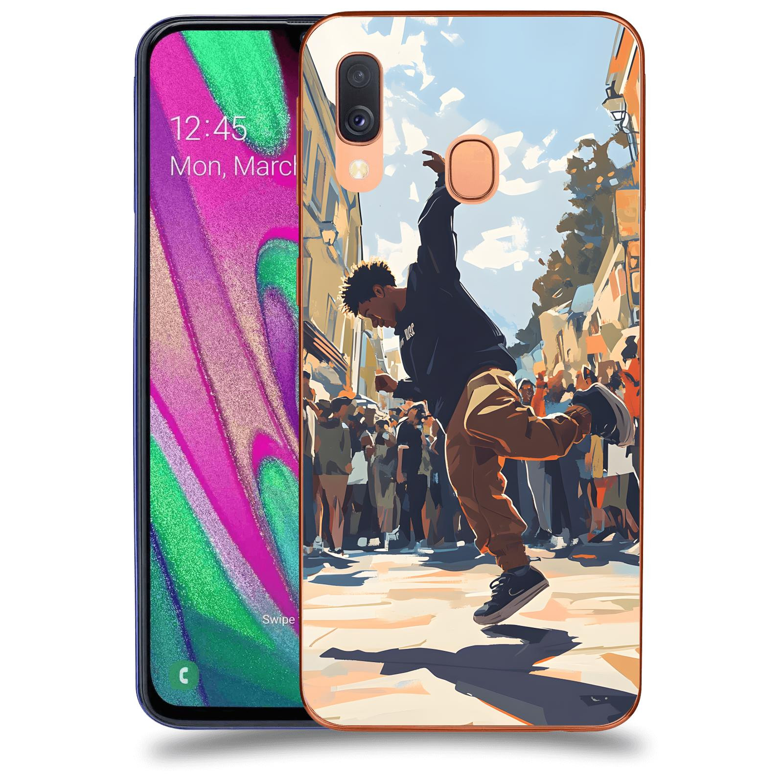 ACOVER Kryt na mobil Samsung Galaxy A40 A405F - Dance on the street