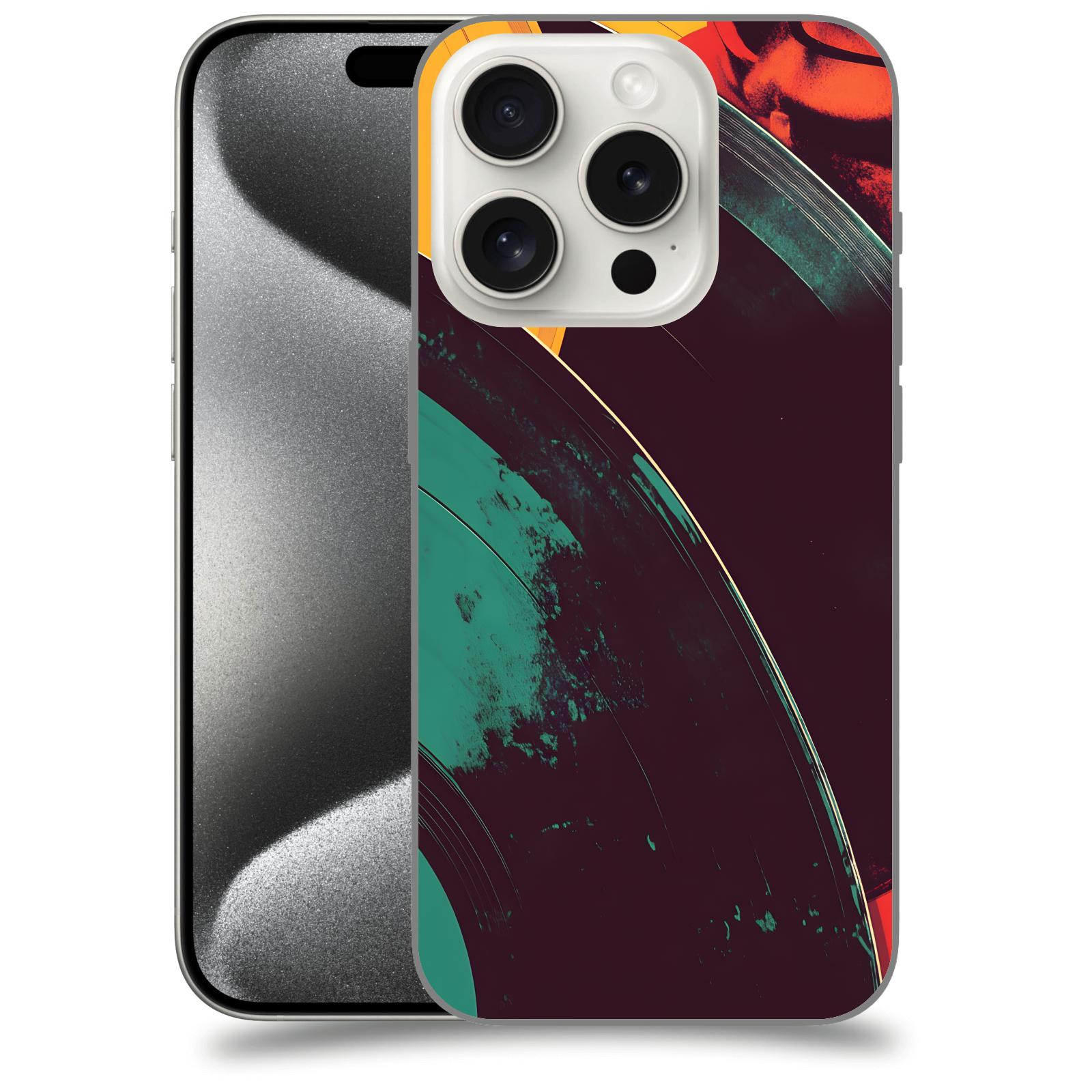 ACOVER Kryt na mobil Apple iPhone 15 pro -  Vinyl record