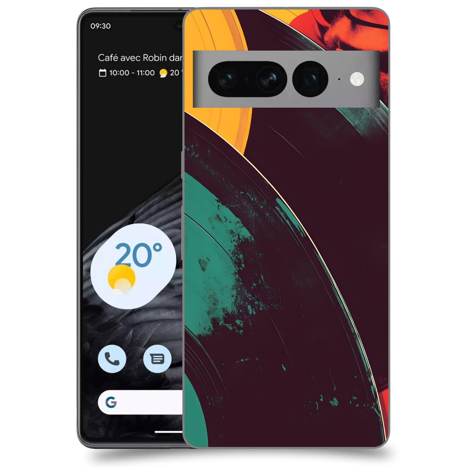 ACOVER Kryt na mobil Google pixel 7 pro -  Vinyl record