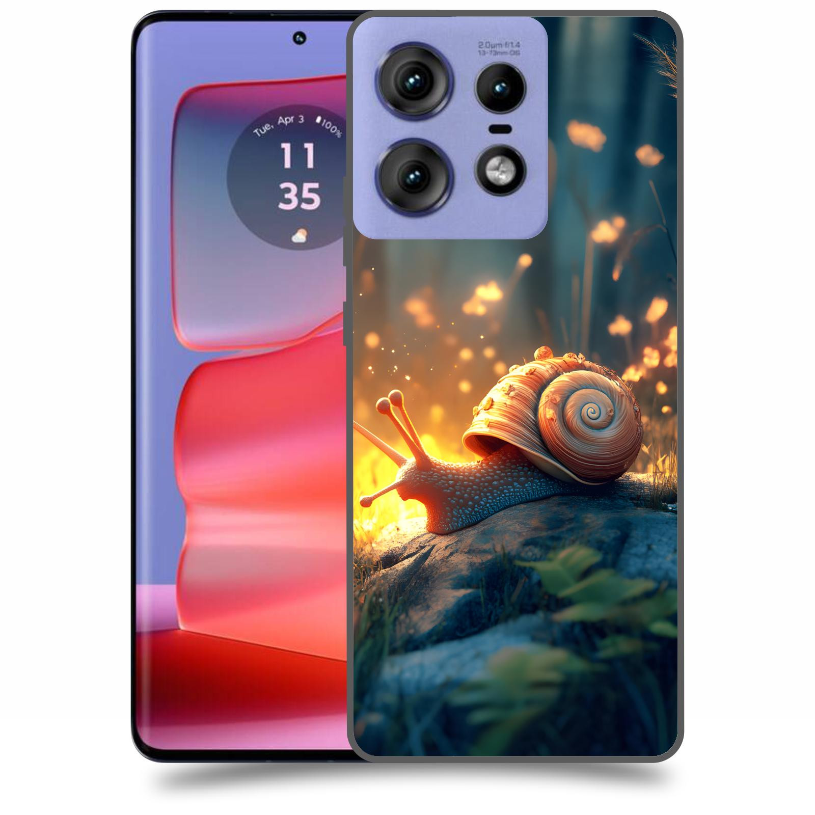 ACOVER Kryt na mobil Motorola Edge 50 Pro - Šnek