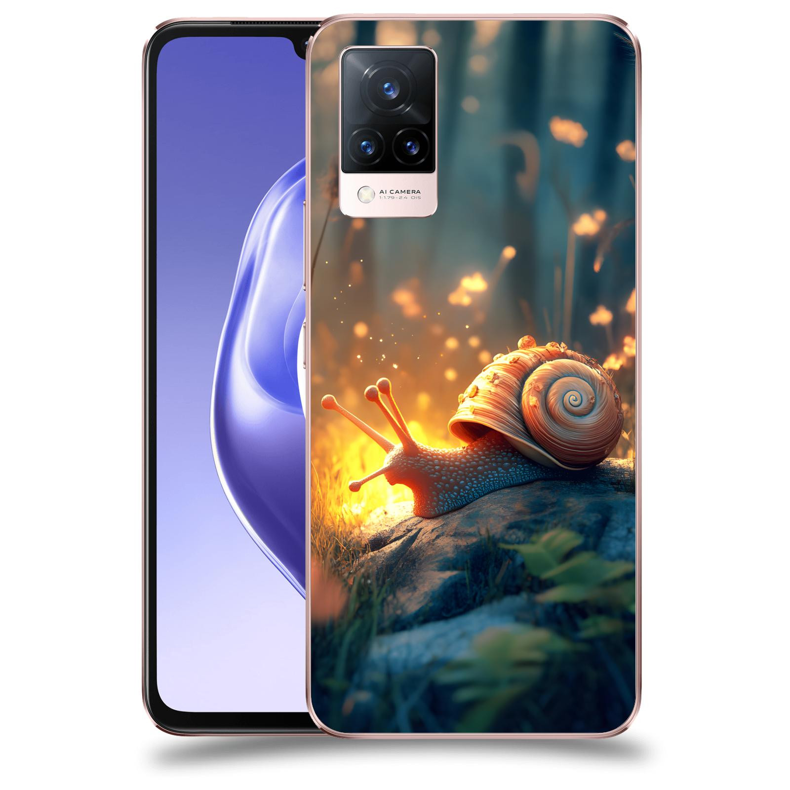 ACOVER Kryt na mobil Vivo V21 5G - Šnek