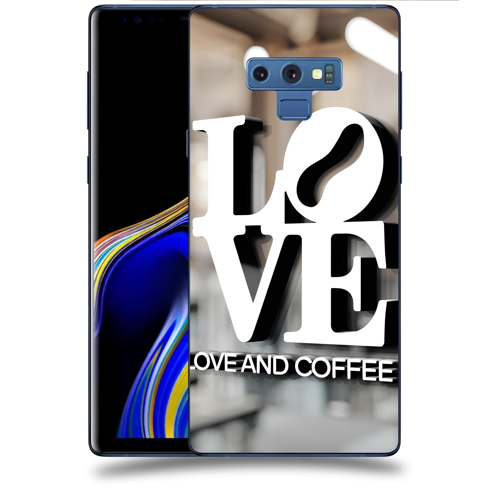 ACOVER Kryt na mobil Samsung Galaxy Note 9 N960F - Love  & Coffee