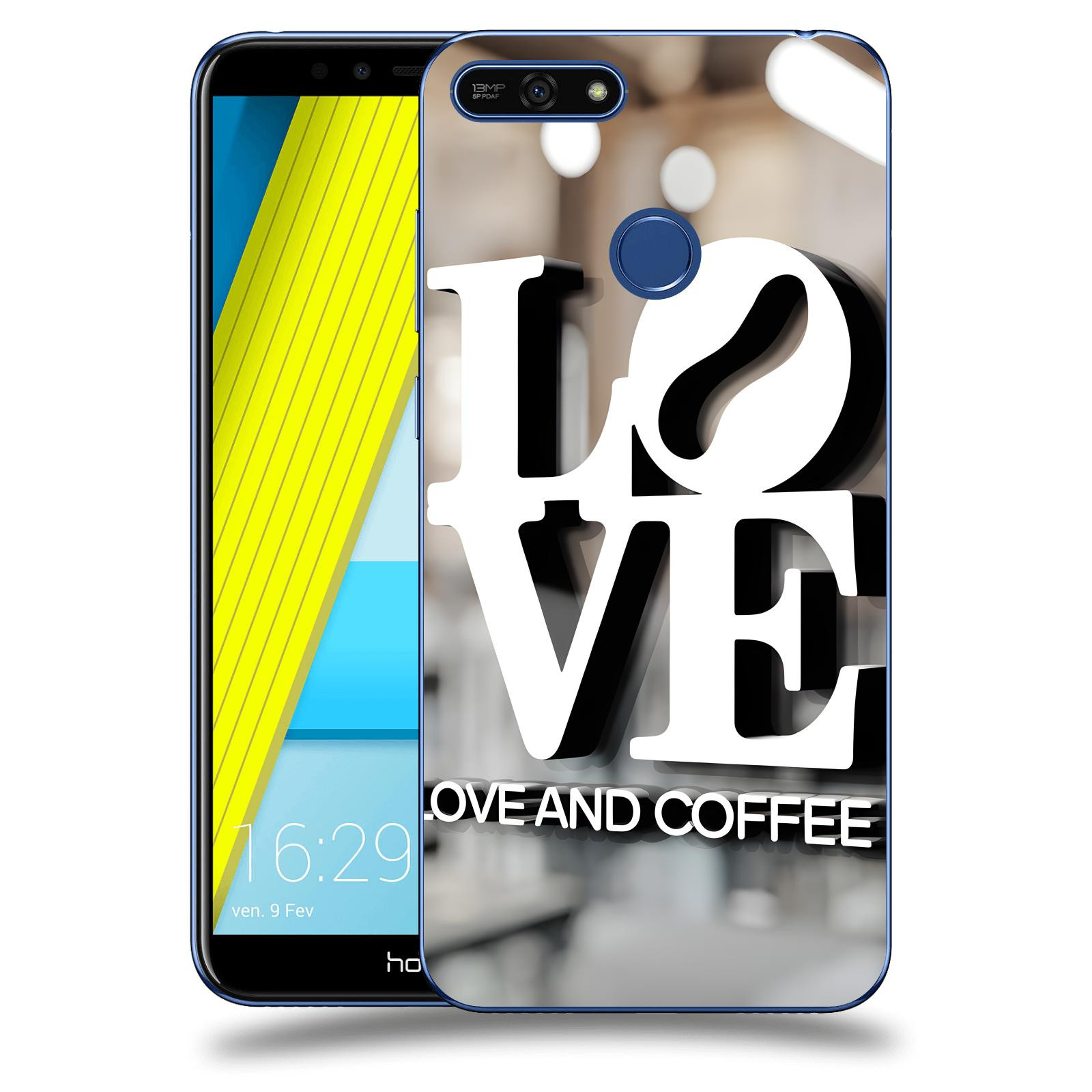 ACOVER Kryt na mobil Honor 7A - Love  & Coffee