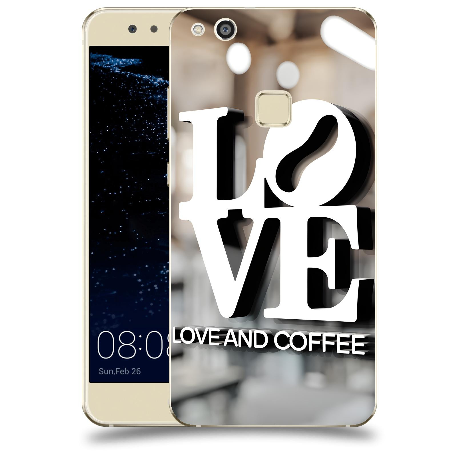 ACOVER Kryt na mobil Huawei P10 Lite - Love  & Coffee