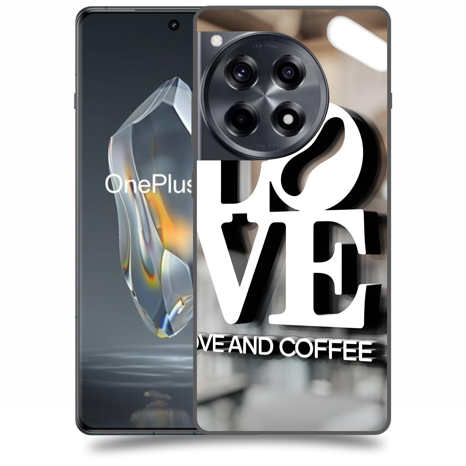 ACOVER Kryt na mobil OnePlus 12 - Love  & Coffee
