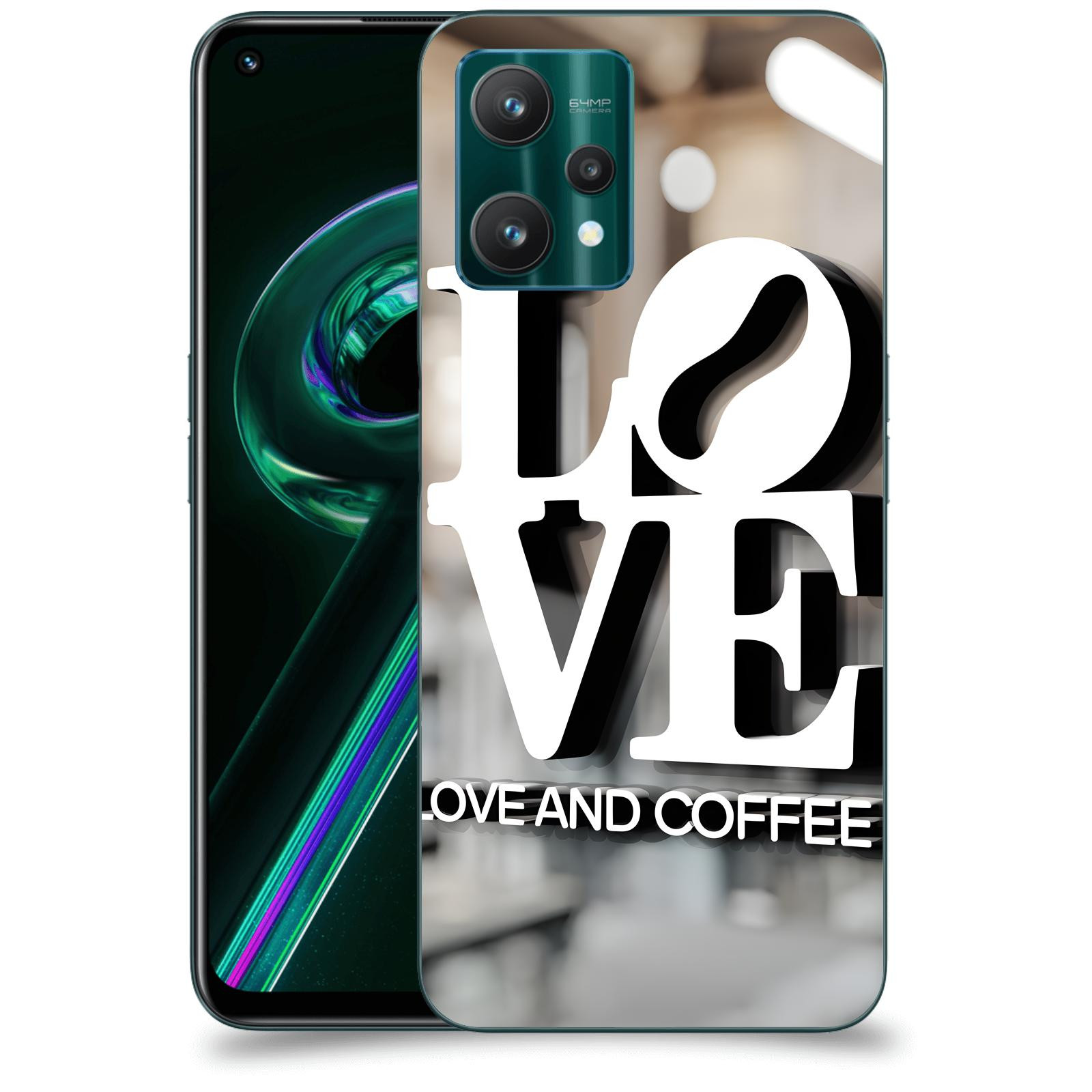 ACOVER Kryt na mobil Realme 9 Pro 5G - Love  & Coffee