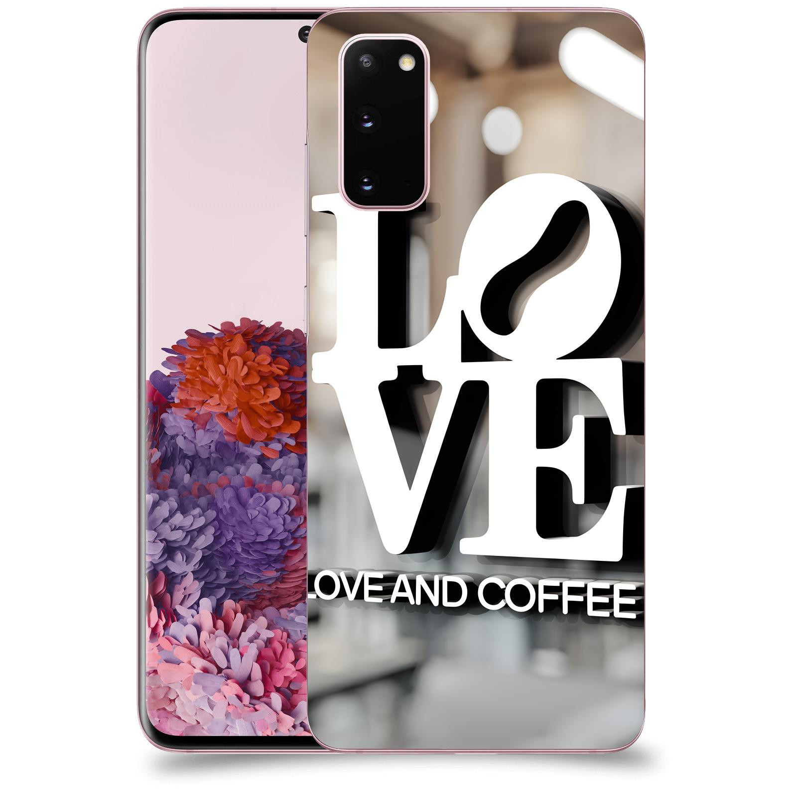 ACOVER Kryt na mobil Samsung Galaxy S20 G980F - Love  & Coffee