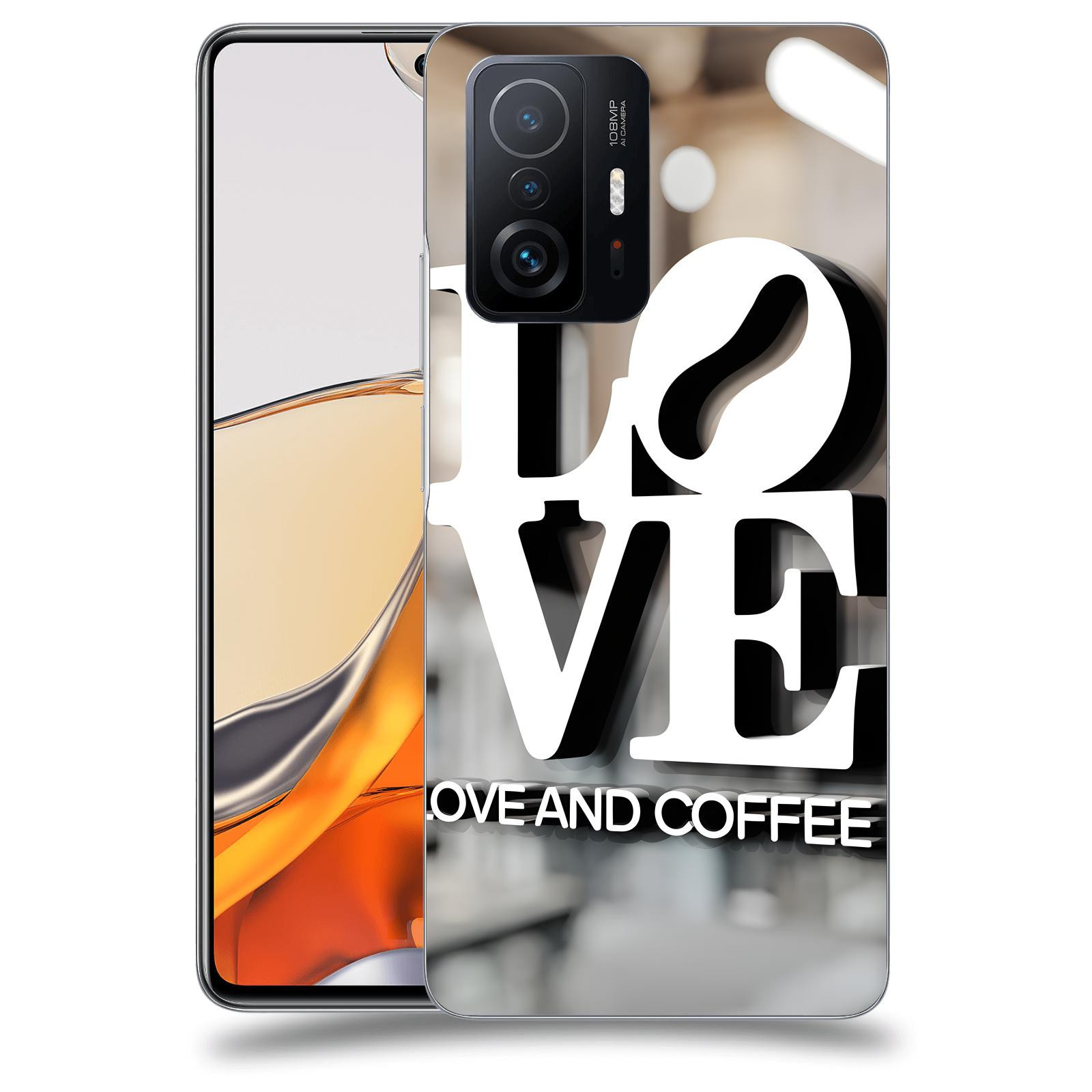 ACOVER Kryt na mobil Xiaomi 11T Pro - Love  & Coffee