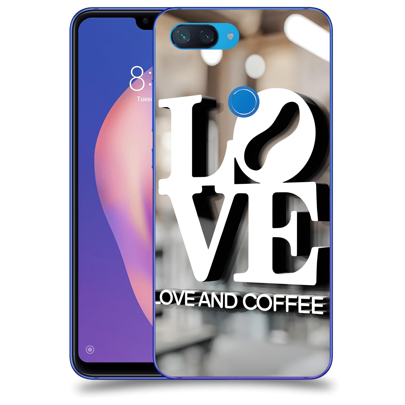 ACOVER Kryt na mobil Xiaomi Mi 8 Lite - Love  & Coffee