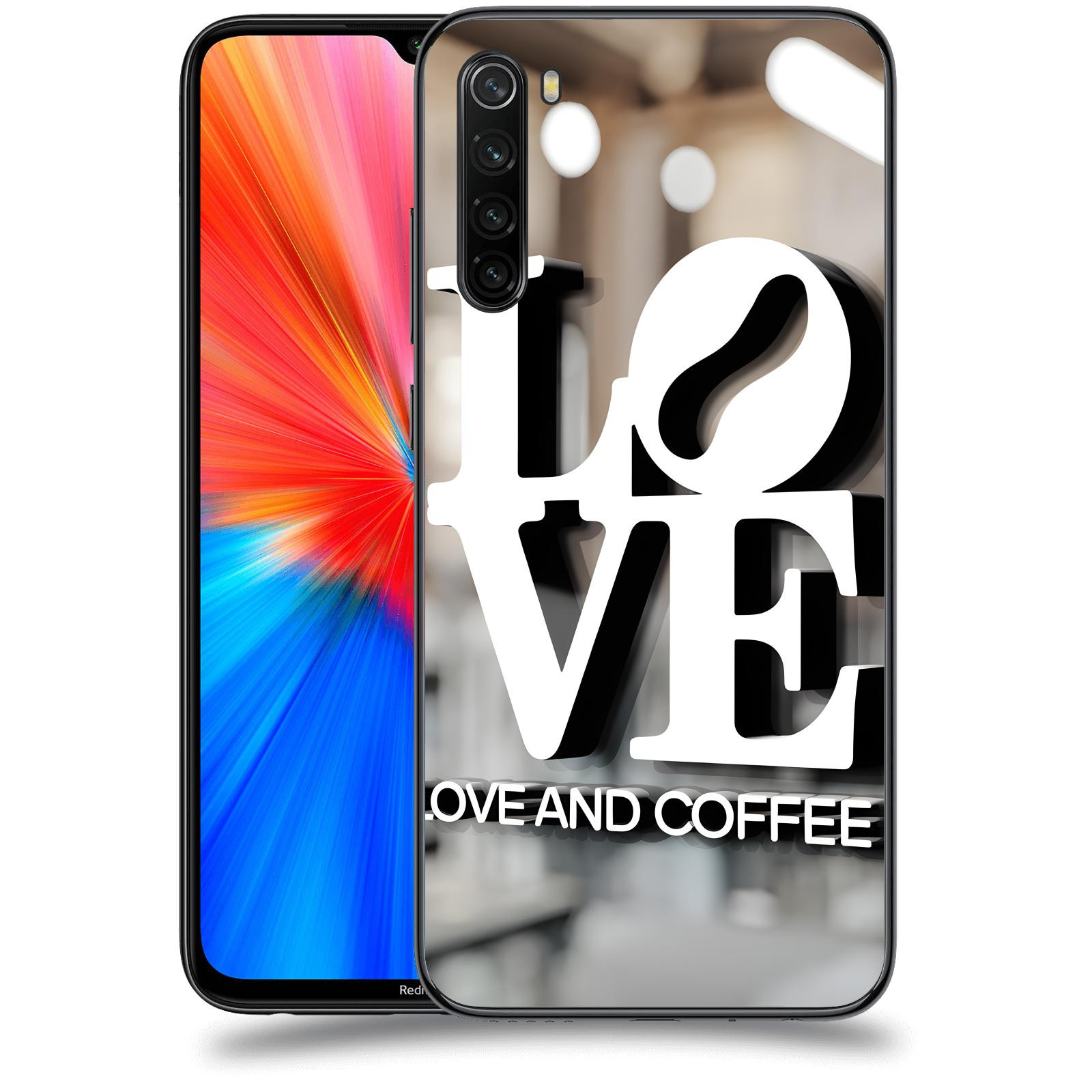 ACOVER Kryt na mobil Xiaomi Redmi Note 8 - Love & Coffee
