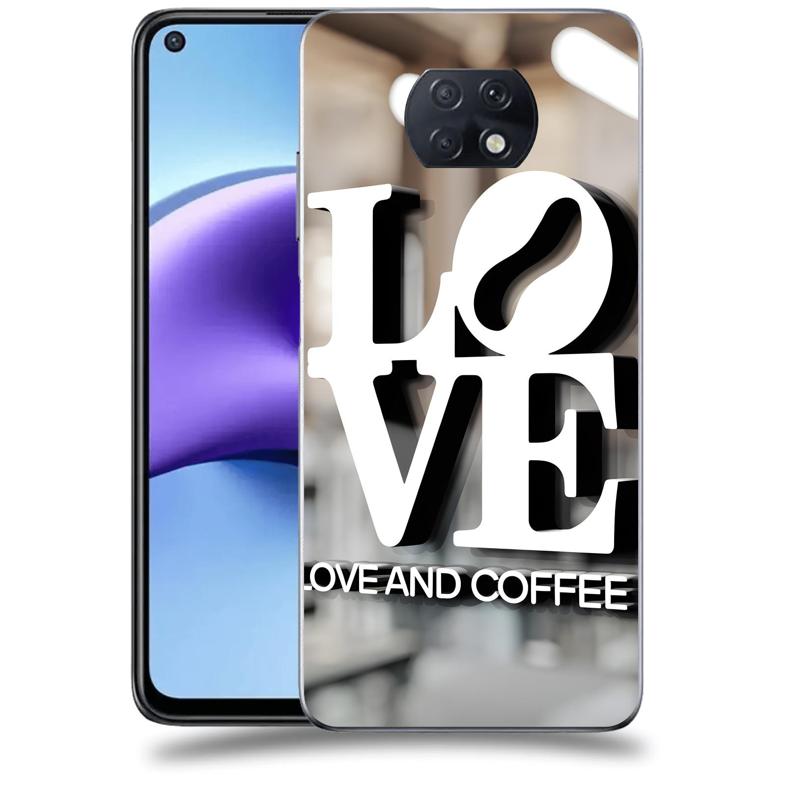 ACOVER Kryt na mobil Xiaomi Redmi Note 9T - Love & Coffee