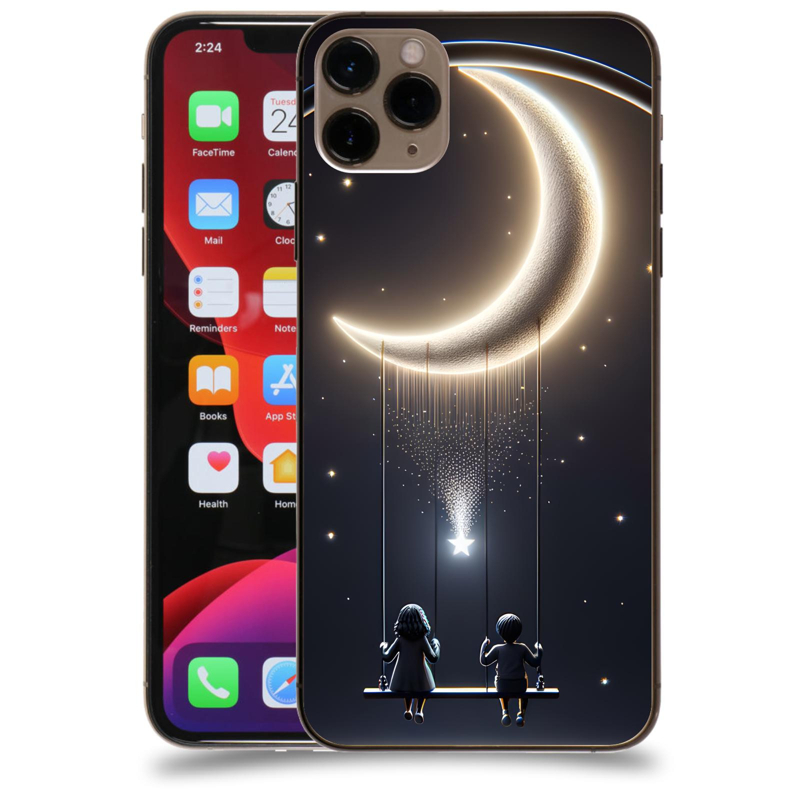 ACOVER Kryt na mobil Apple iPhone 11 Pro Max - Love on the Moon 2