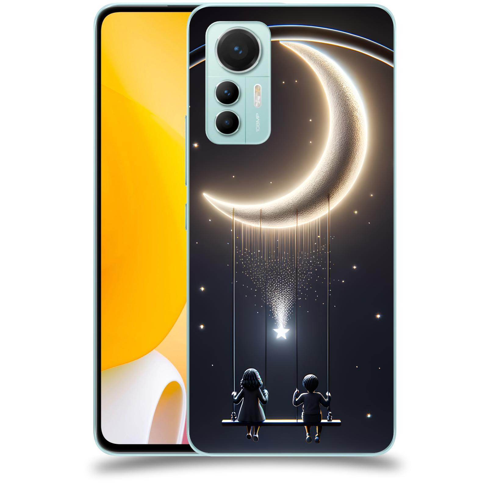 ACOVER Kryt na mobil Xiaomi 12 Lite - Love on the Moon 2