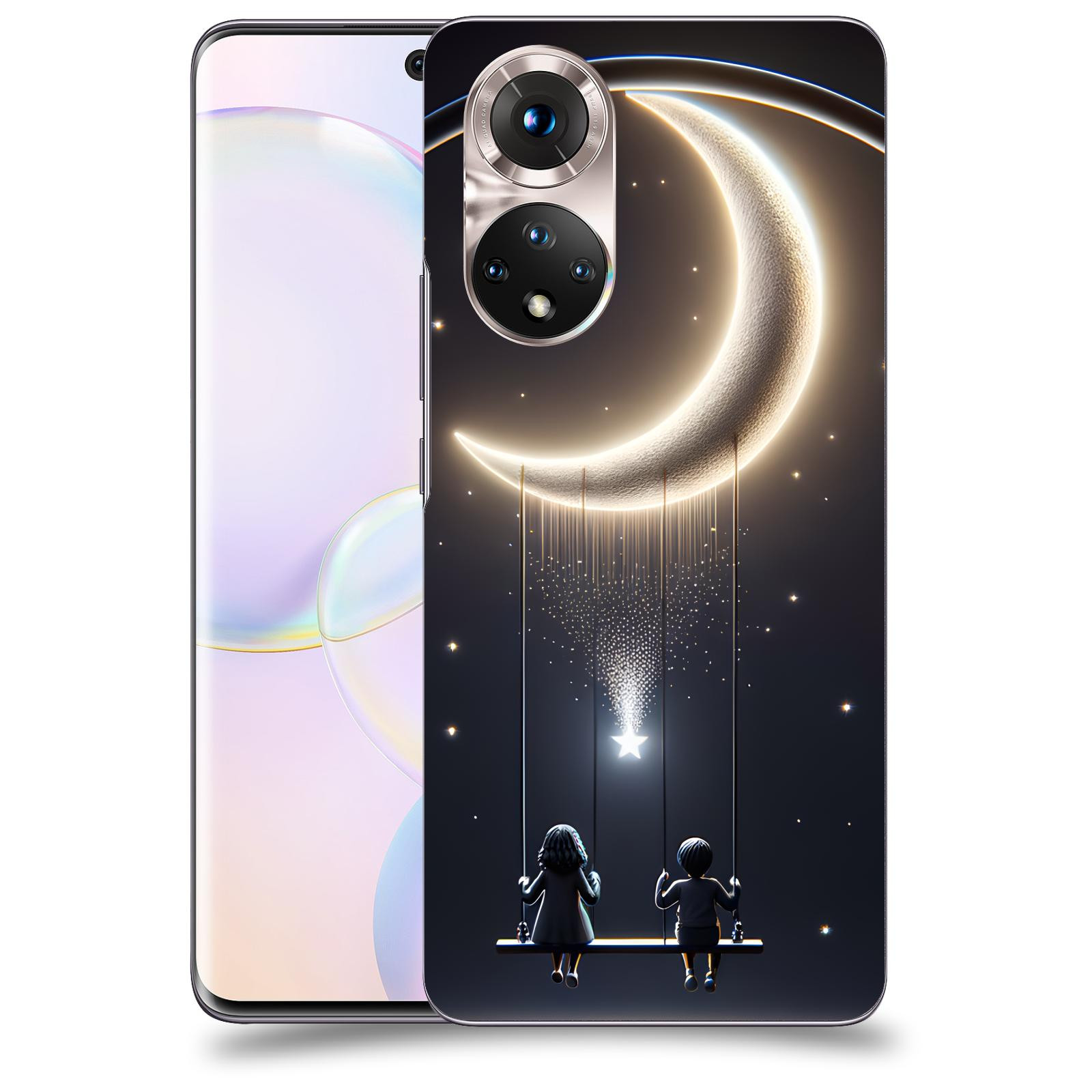 ACOVER Kryt na mobil Honor 50 5G - Love on the Moon 2