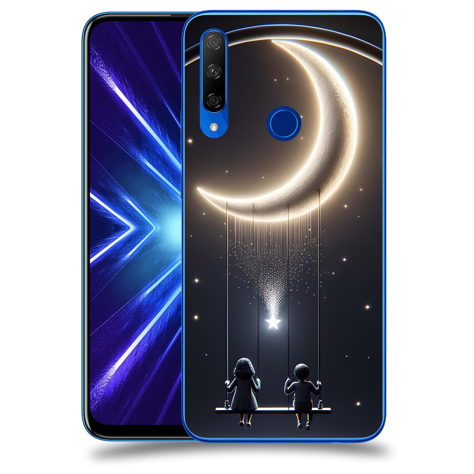 ACOVER Kryt na mobil Honor 9X - Love on the Moon 2