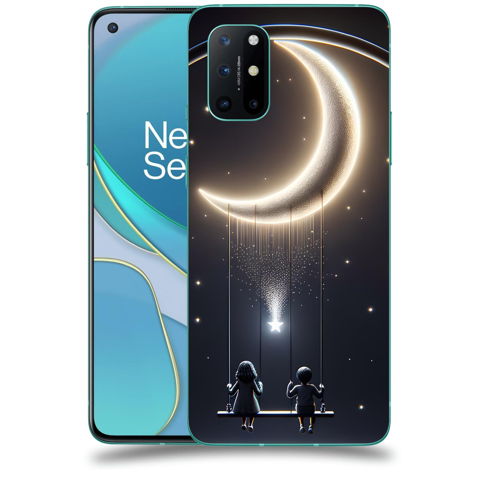 ACOVER Kryt na mobil OnePlus 8T - Love on the Moon 2