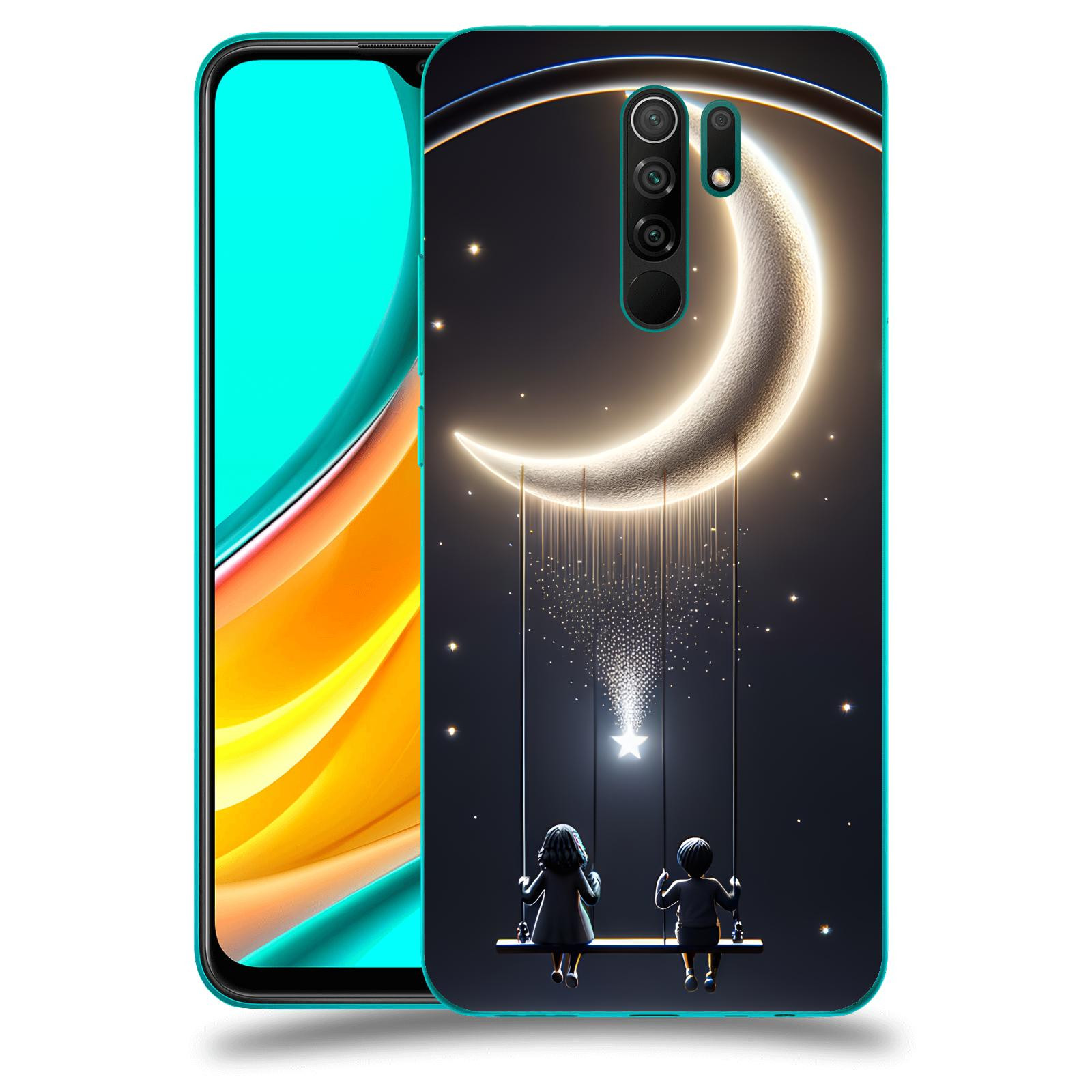 ACOVER Kryt na mobil Xiaomi Mi 9 - Love on the Moon 2
