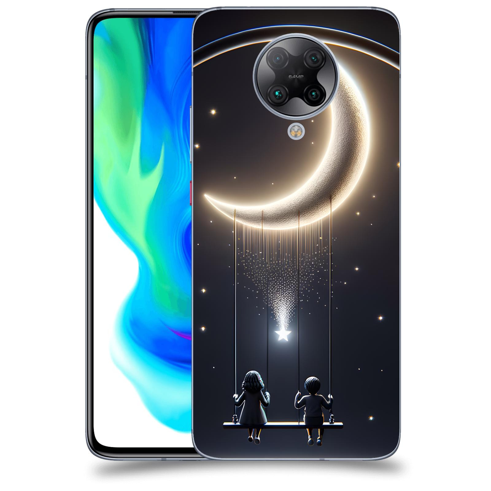 ACOVER Kryt na mobil Xiaomi Poco F2 Pro - Love on the Moon 2