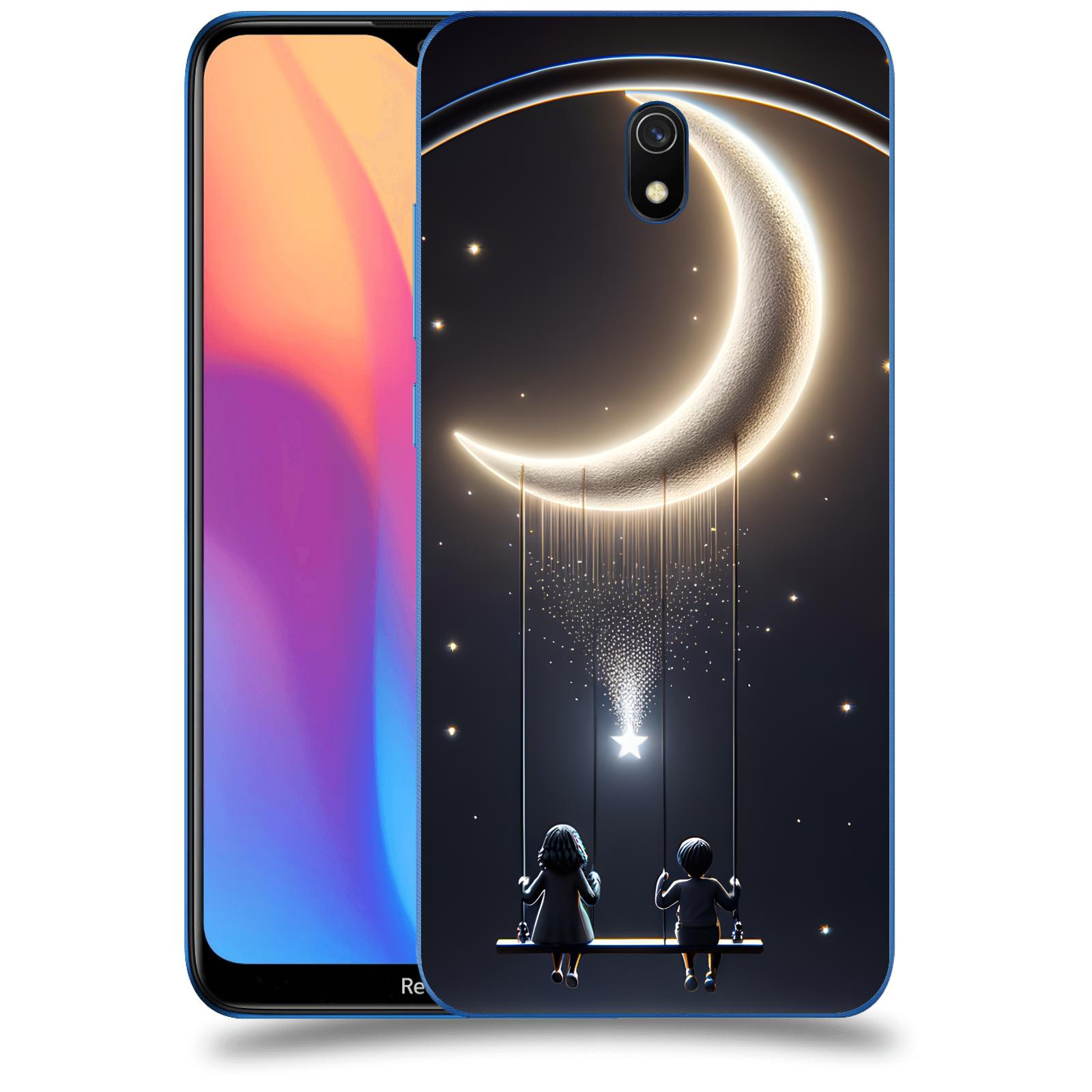 ACOVER Kryt na mobil Xiaomi Redmi 8A - Love on the Moon 2