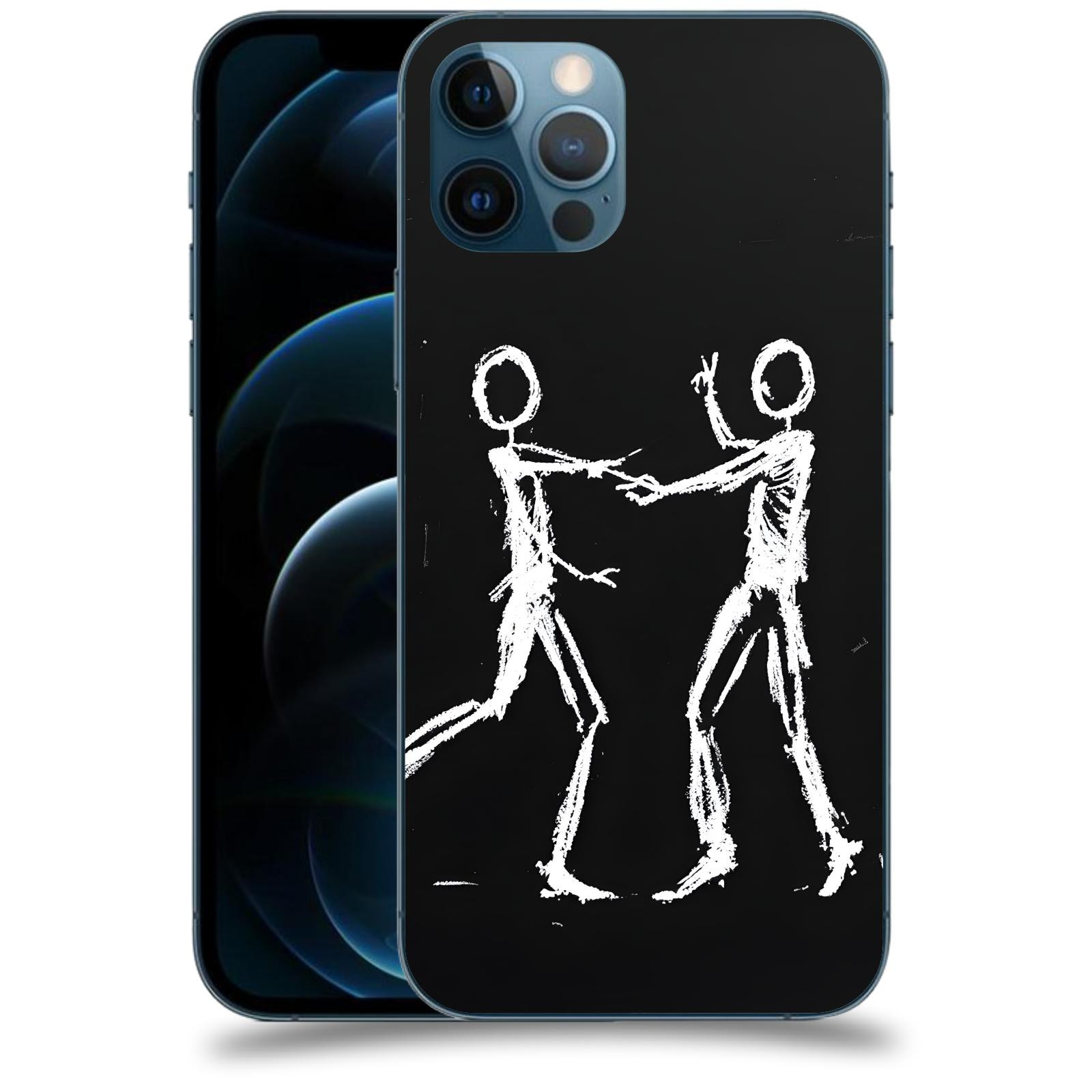 ACOVER Kryt na mobil Apple iPhone 12 Pro - Siluety
