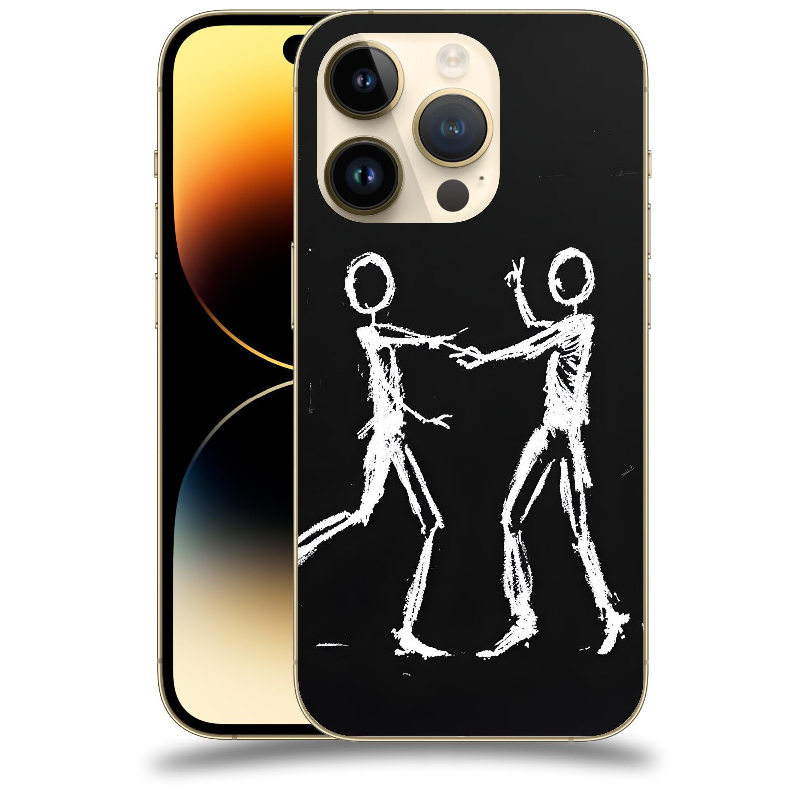 ACOVER Kryt na mobil Apple iPhone 14 Pro - Siluety