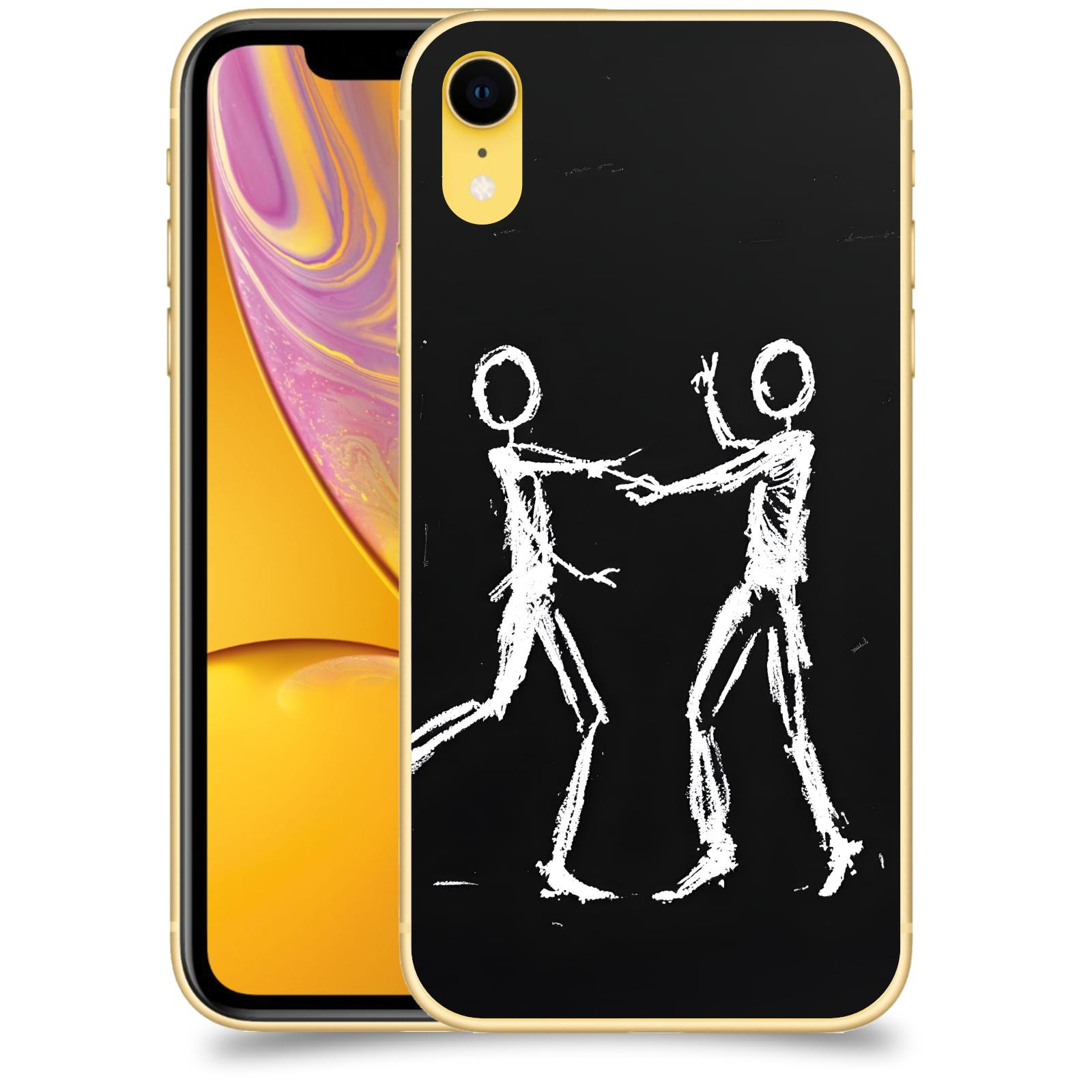 ACOVER Kryt na mobil Apple iPhone XR - Siluety