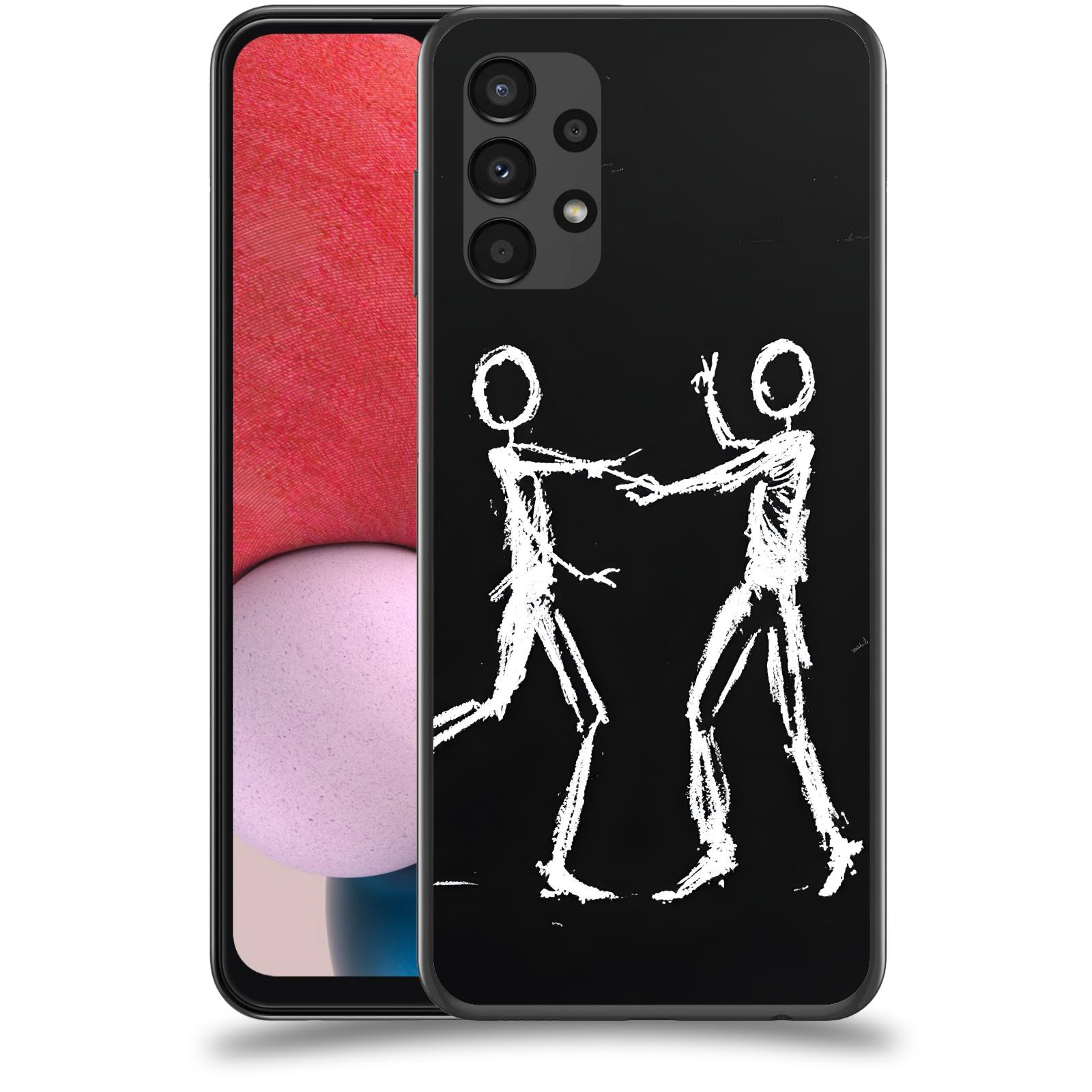 ACOVER Kryt na mobil Samsung Galaxy A13 4G A135 - Siluety