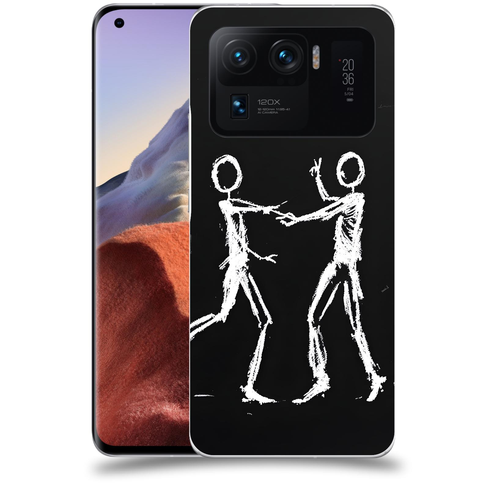 ACOVER Kryt na mobil Xiaomi Mi 11 Ultra - Siluety