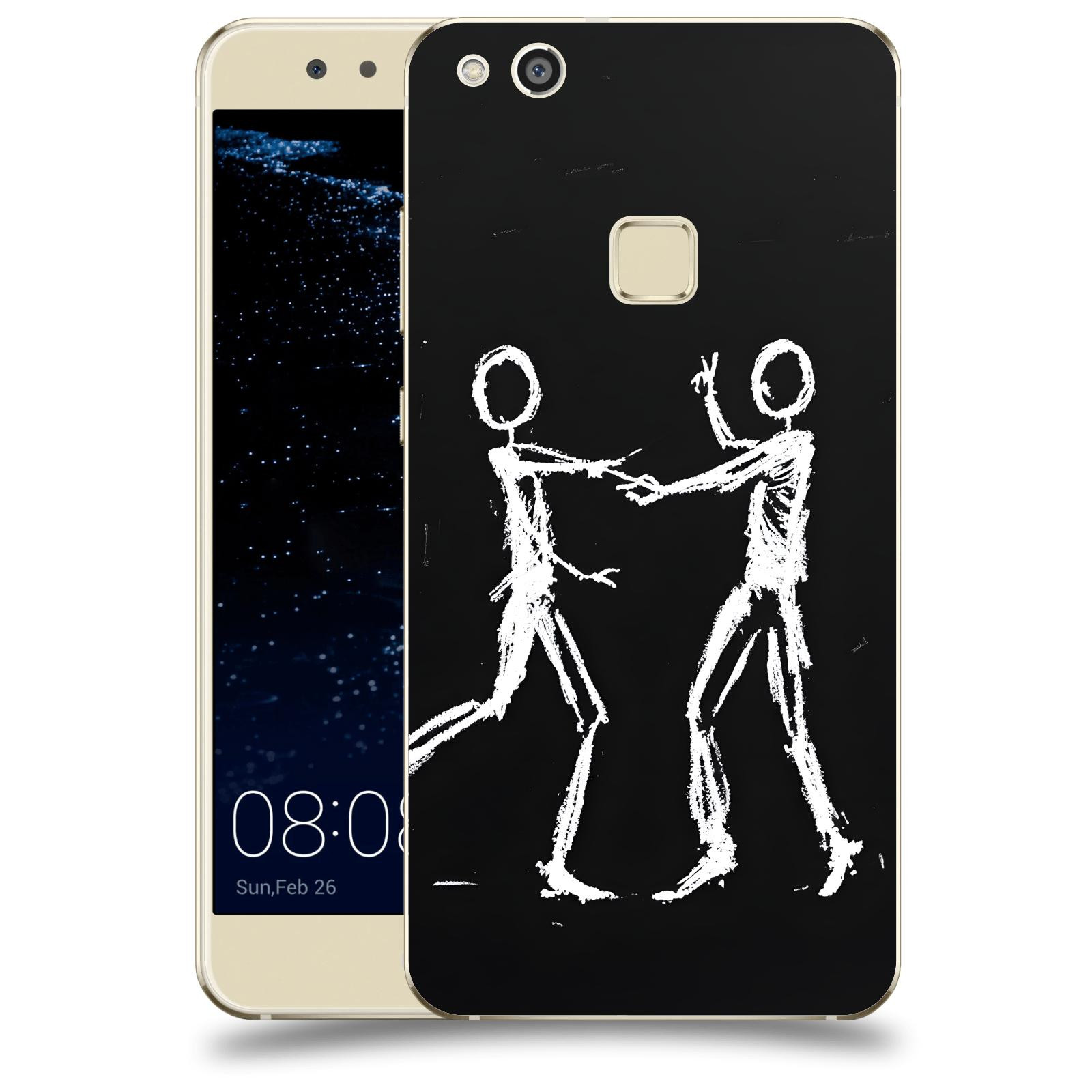 ACOVER Kryt na mobil Huawei P10 Lite - Siluety