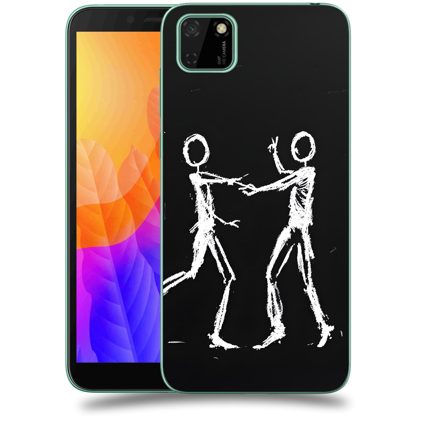 ACOVER Kryt na mobil Huawei Y5P - Siluety