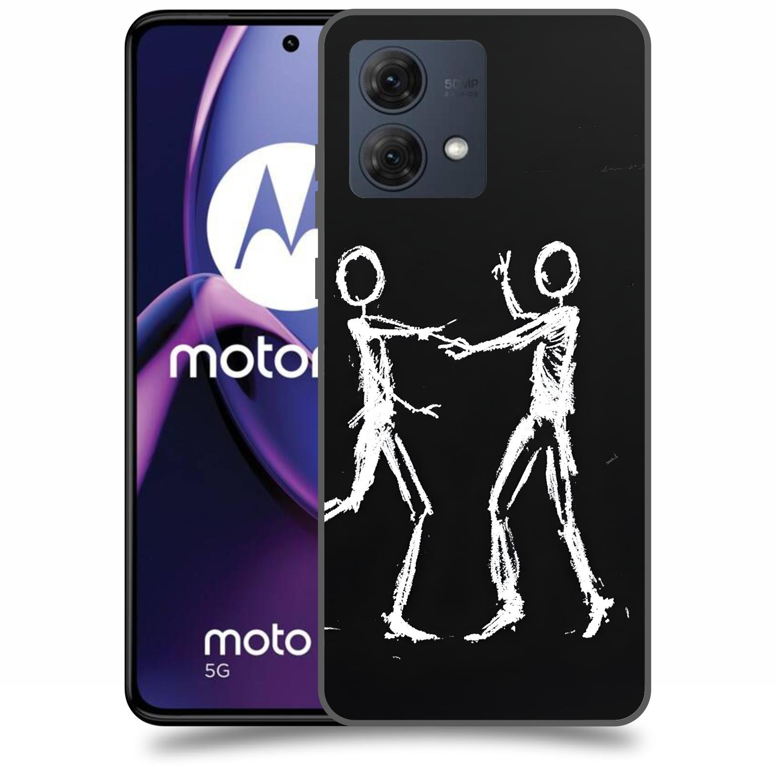 ACOVER Kryt na mobil Motorola Moto G84 5G - Siluety