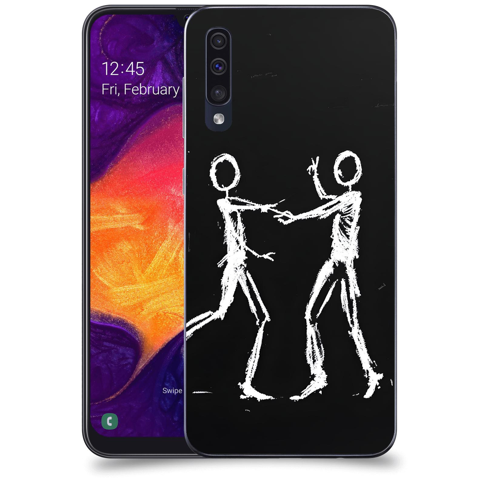 ACOVER Kryt na mobil Samsung Galaxy A50 A505F - Siluety