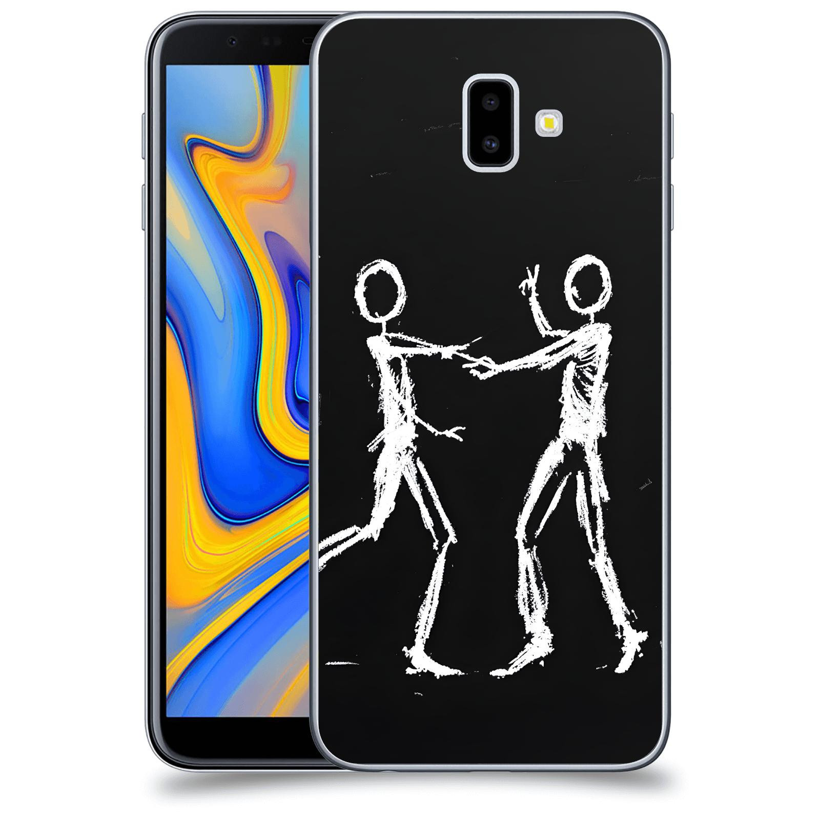 ACOVER Kryt na mobil Samsung Galaxy J6+ J610F - Siluety