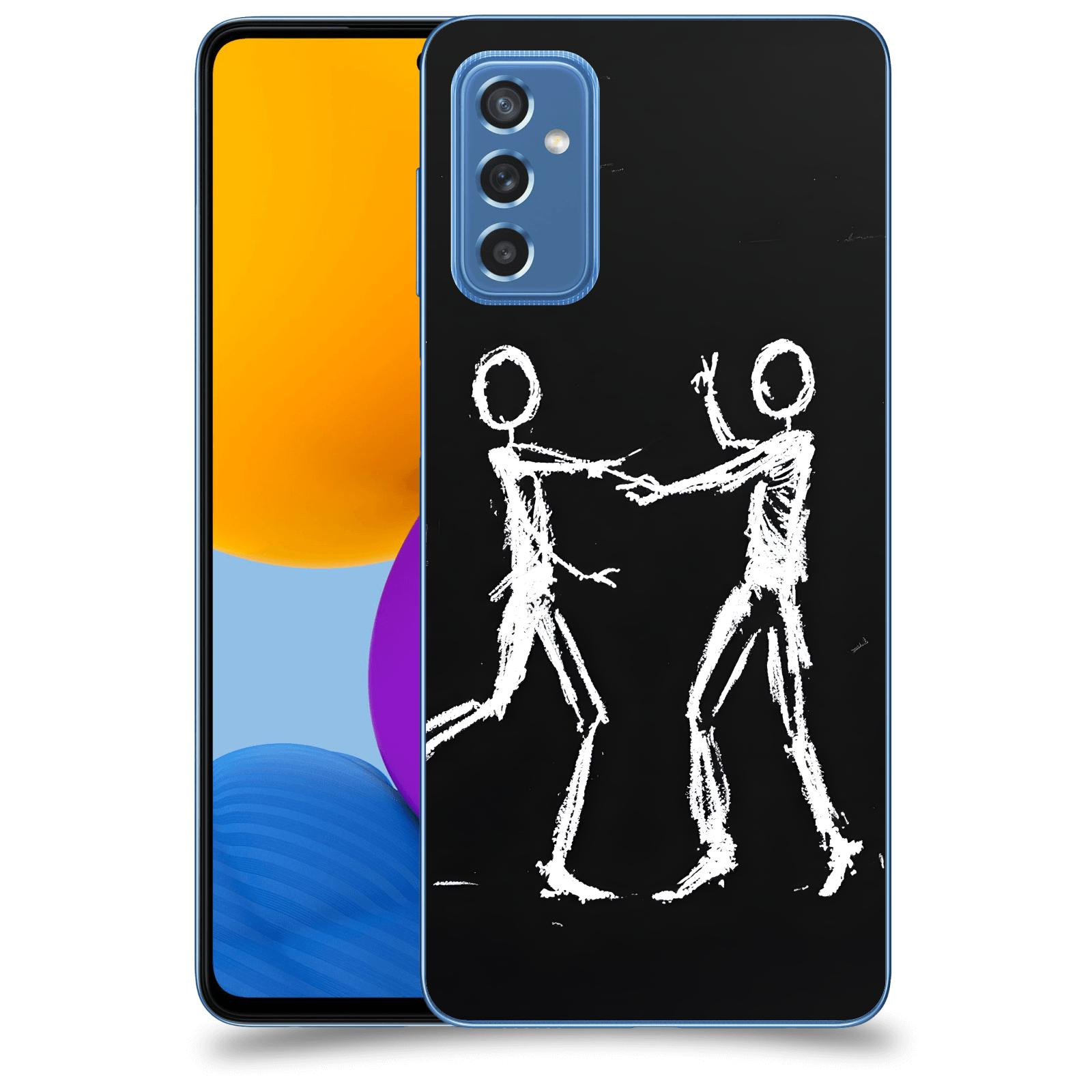 ACOVER Kryt na mobil Samsung Galaxy M52 5G - Siluety